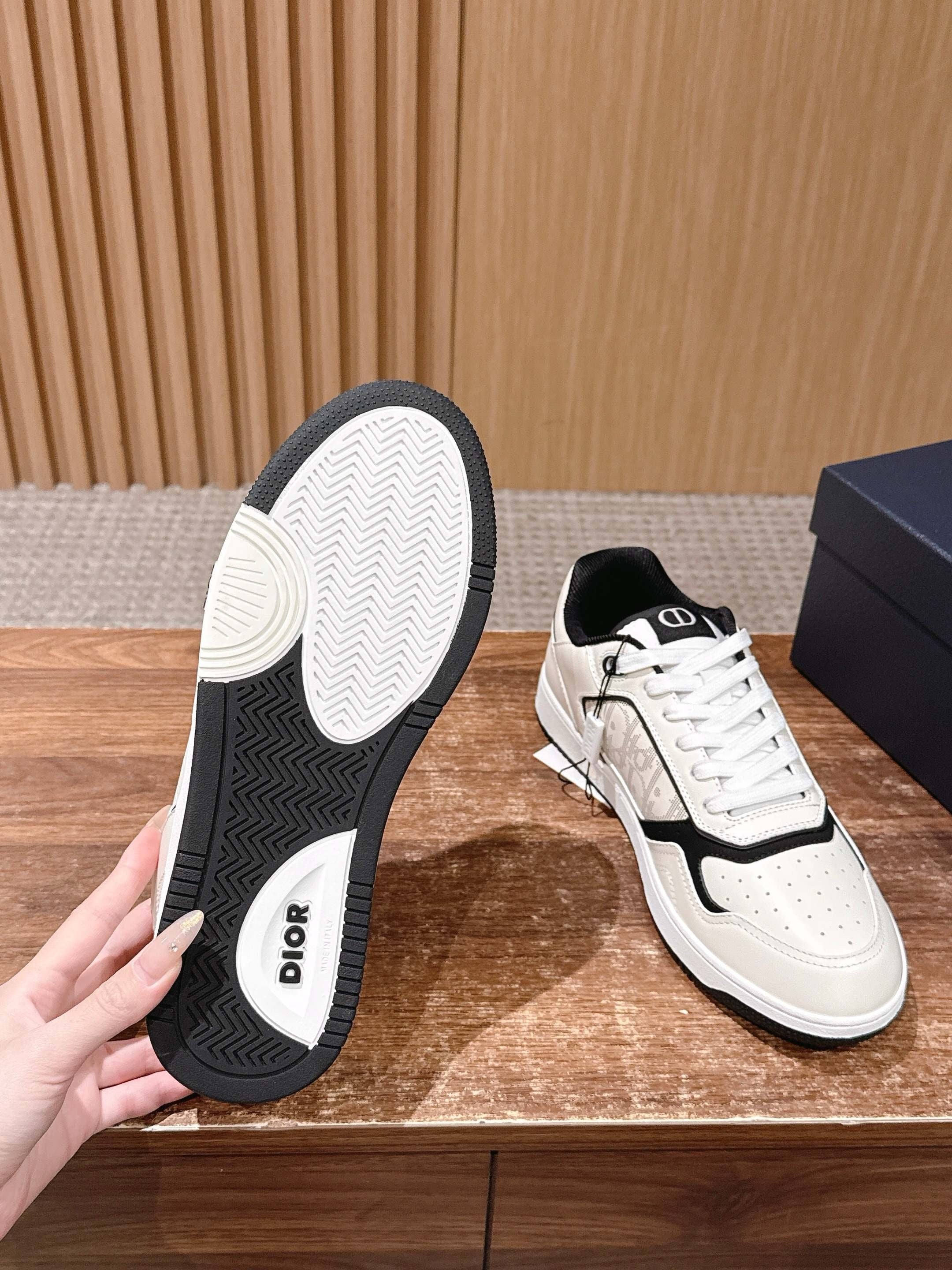 Black and White Shoes