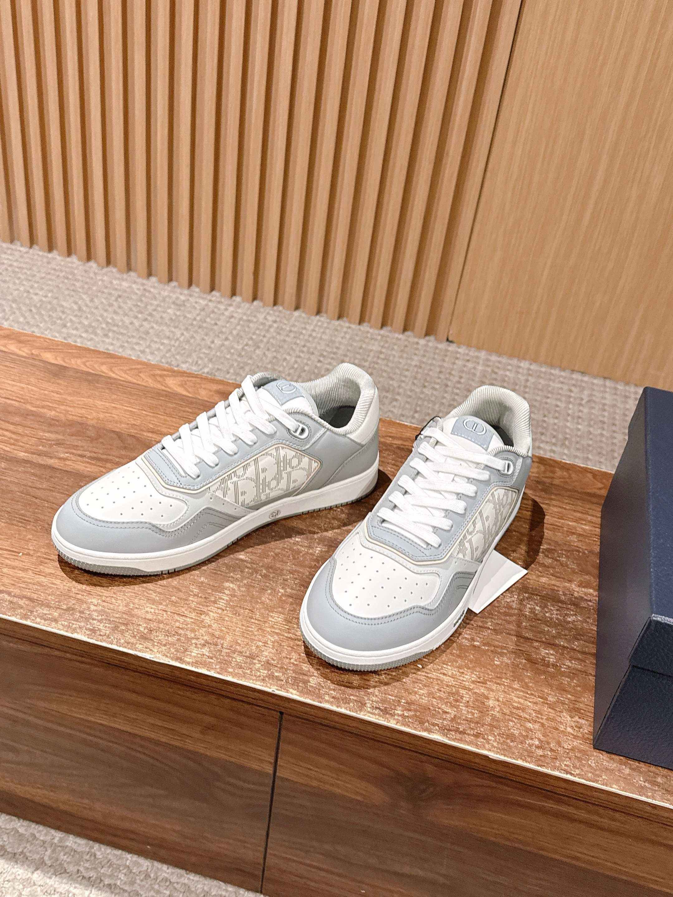 White and Grey Shoes