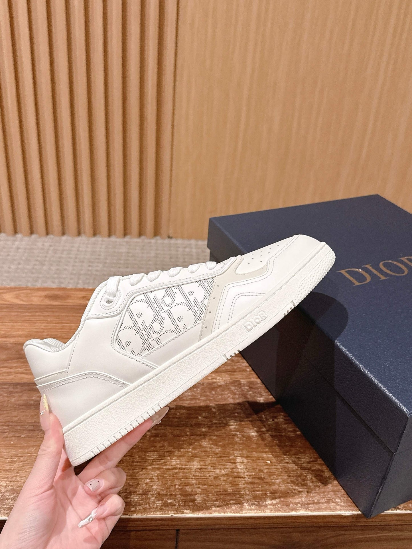 White grey and White Shoes