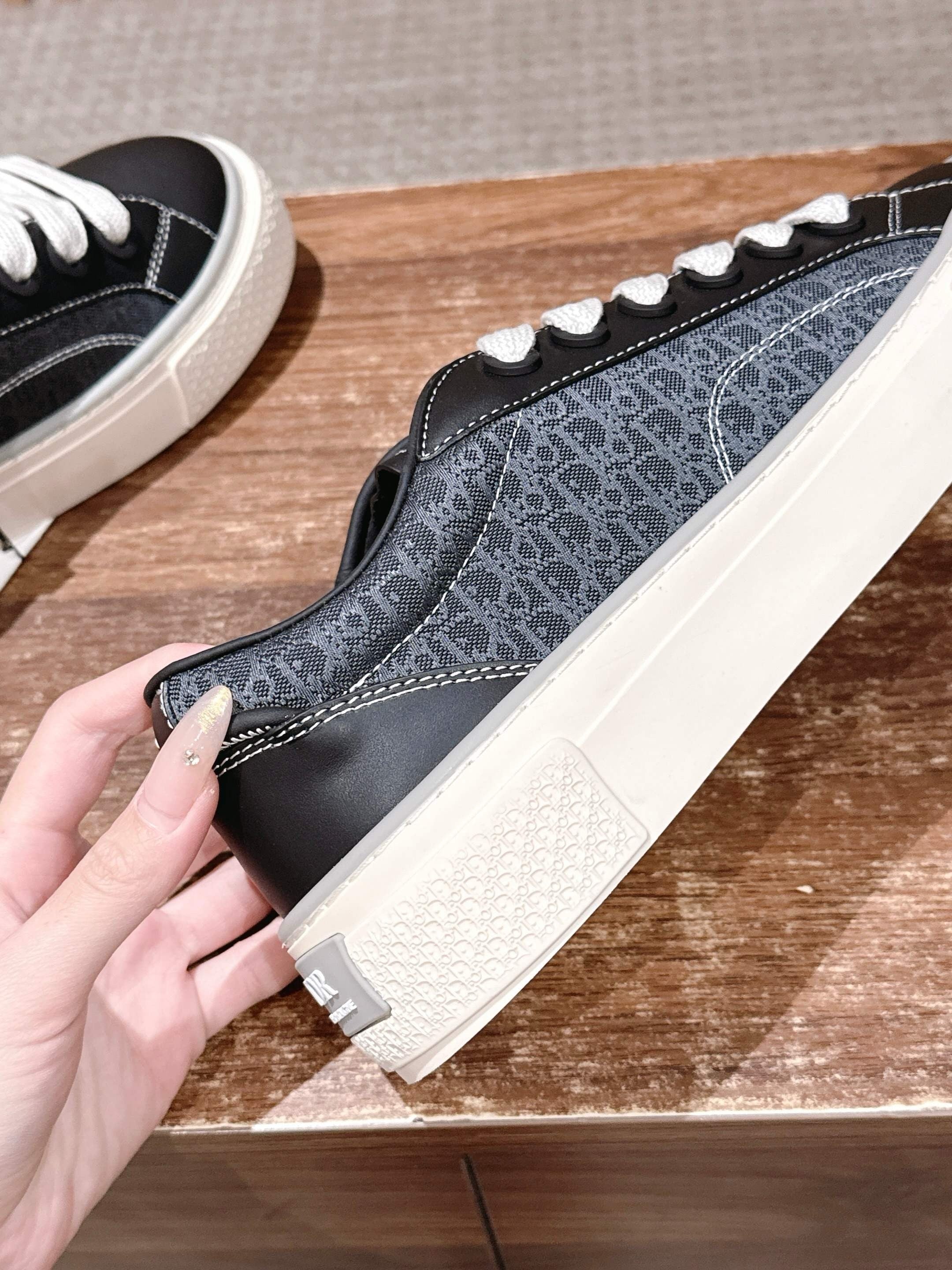 Black and White Shoes