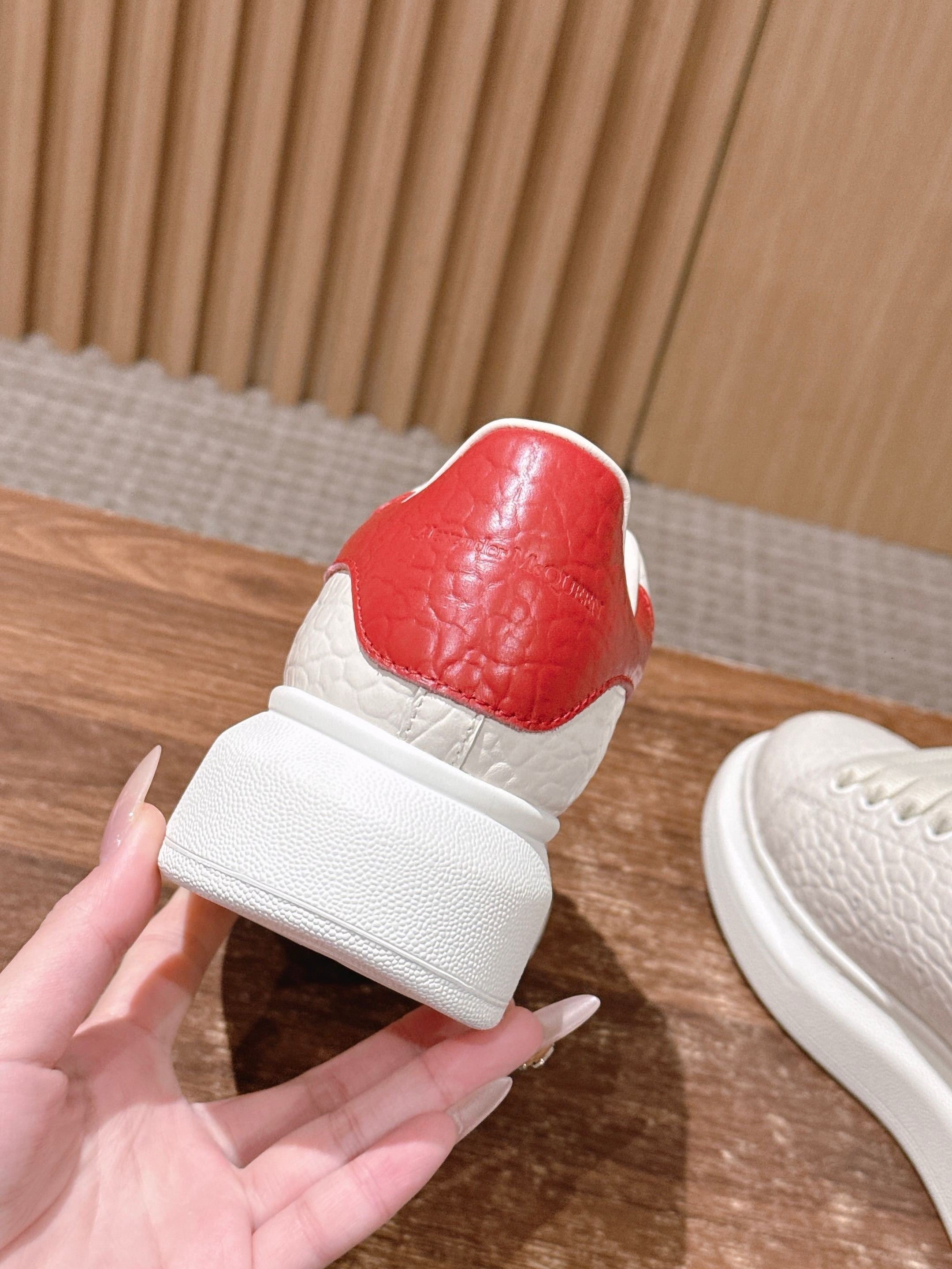 Blue white and Red white Shoes