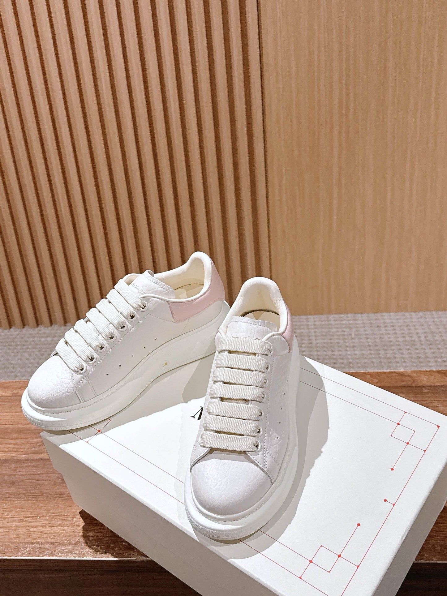 White pink and White purple Shoes
