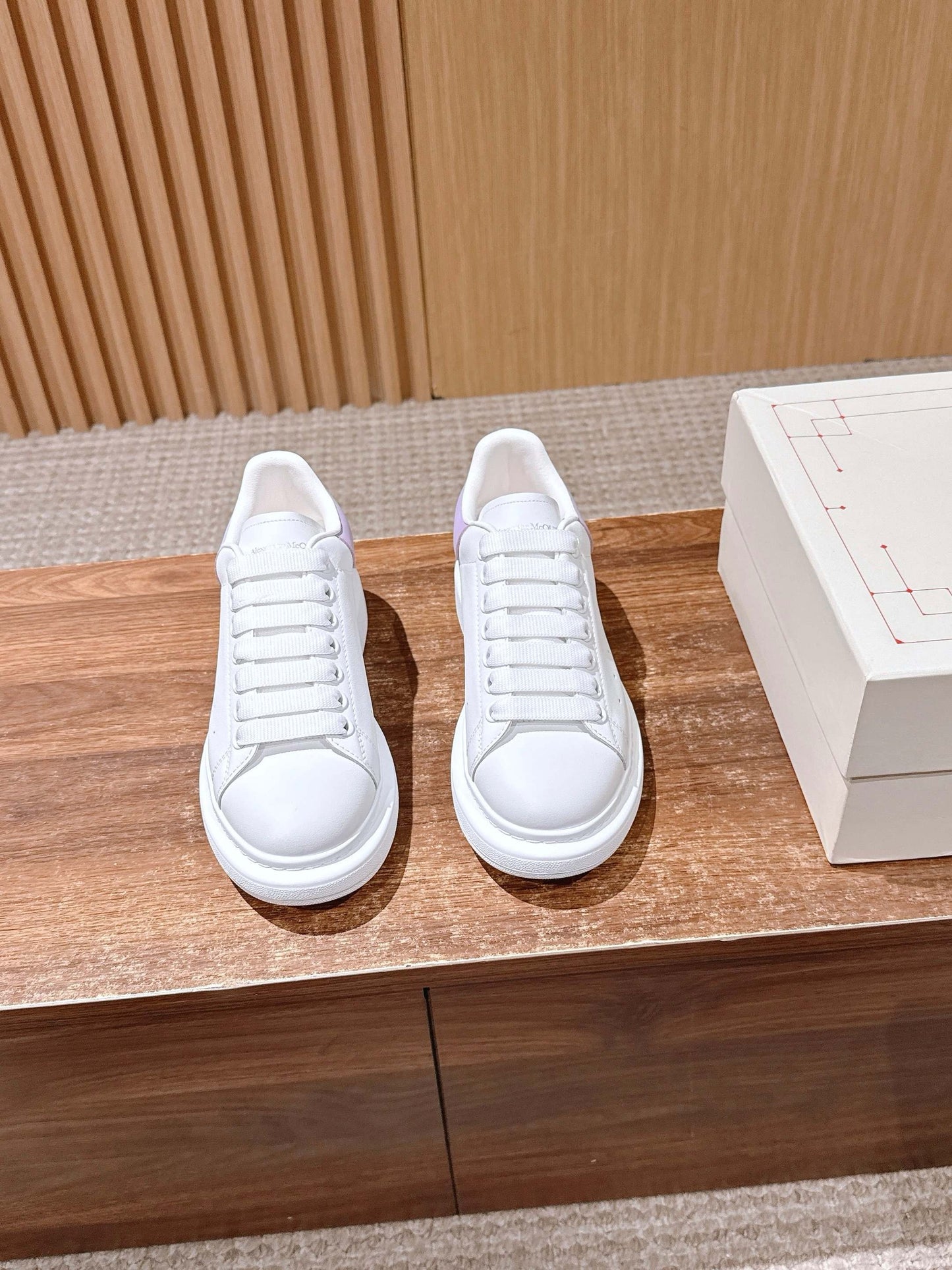 White pink and White purple Shoes