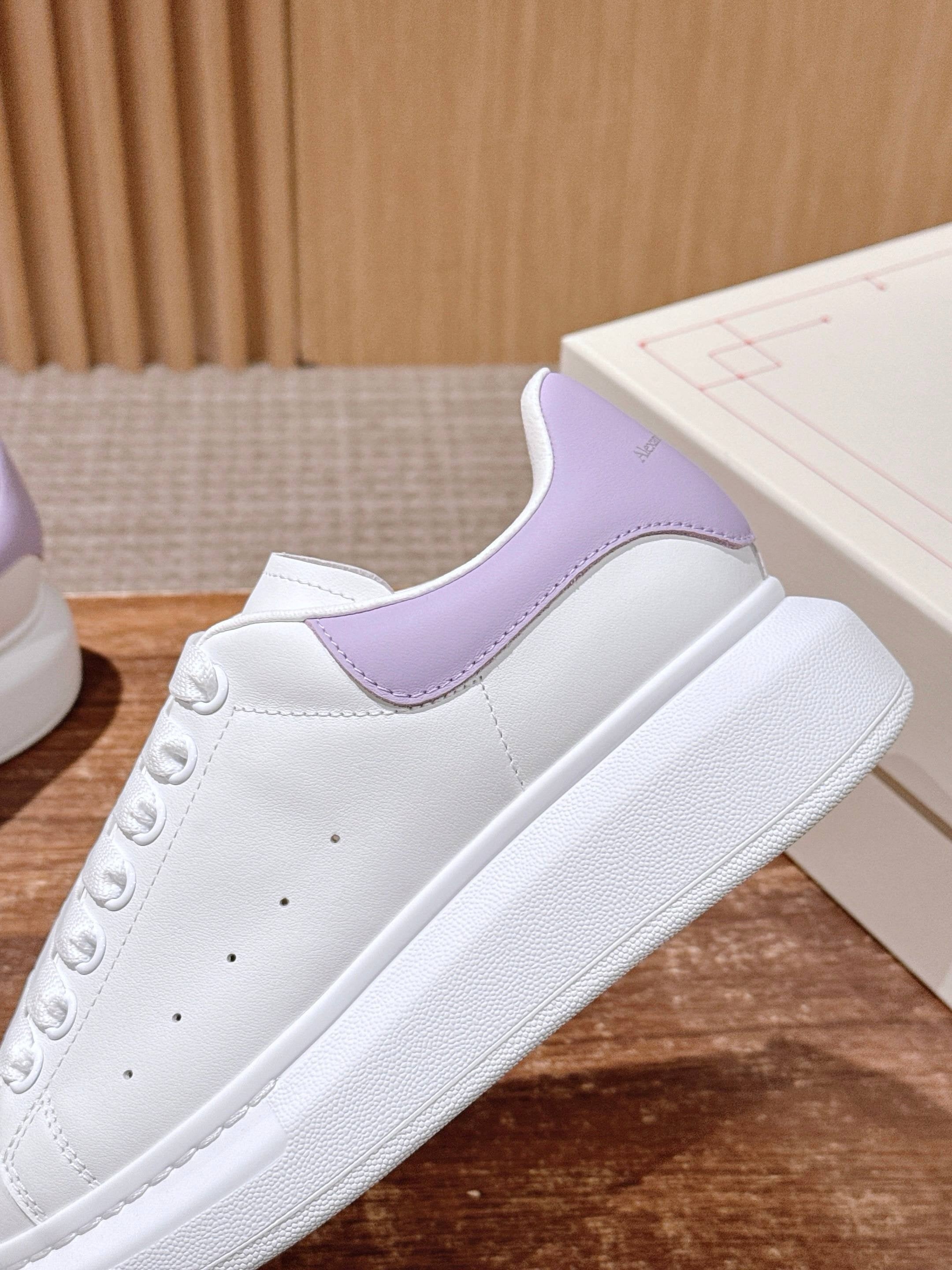 White pink and White purple Shoes