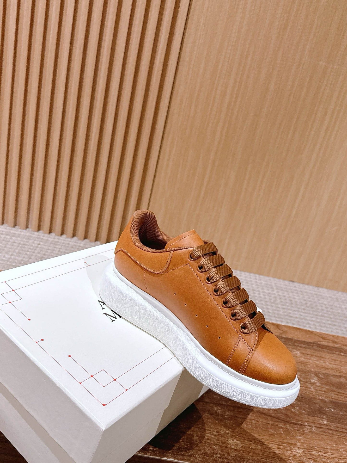 Brown white Shoes