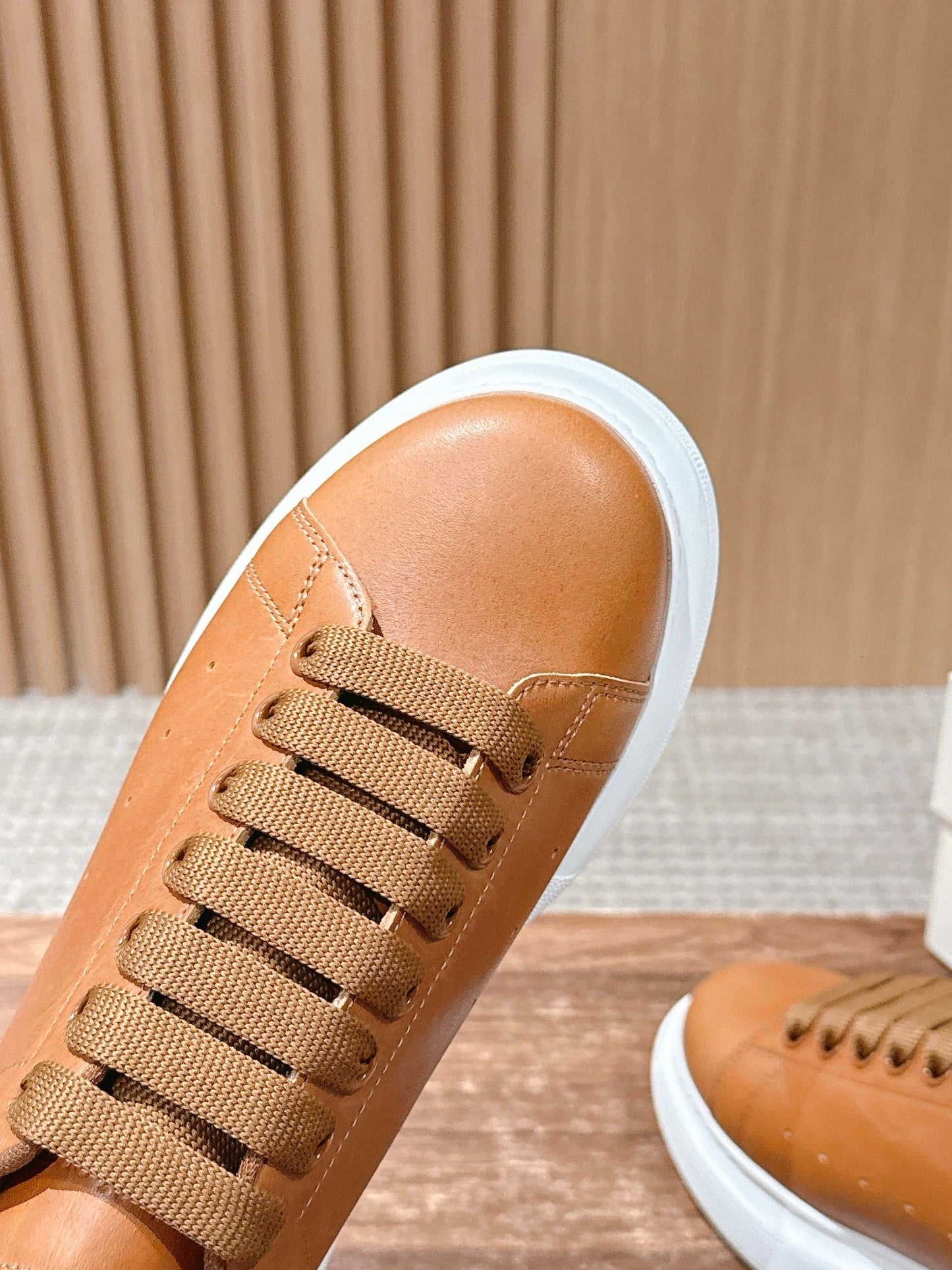Brown white Shoes