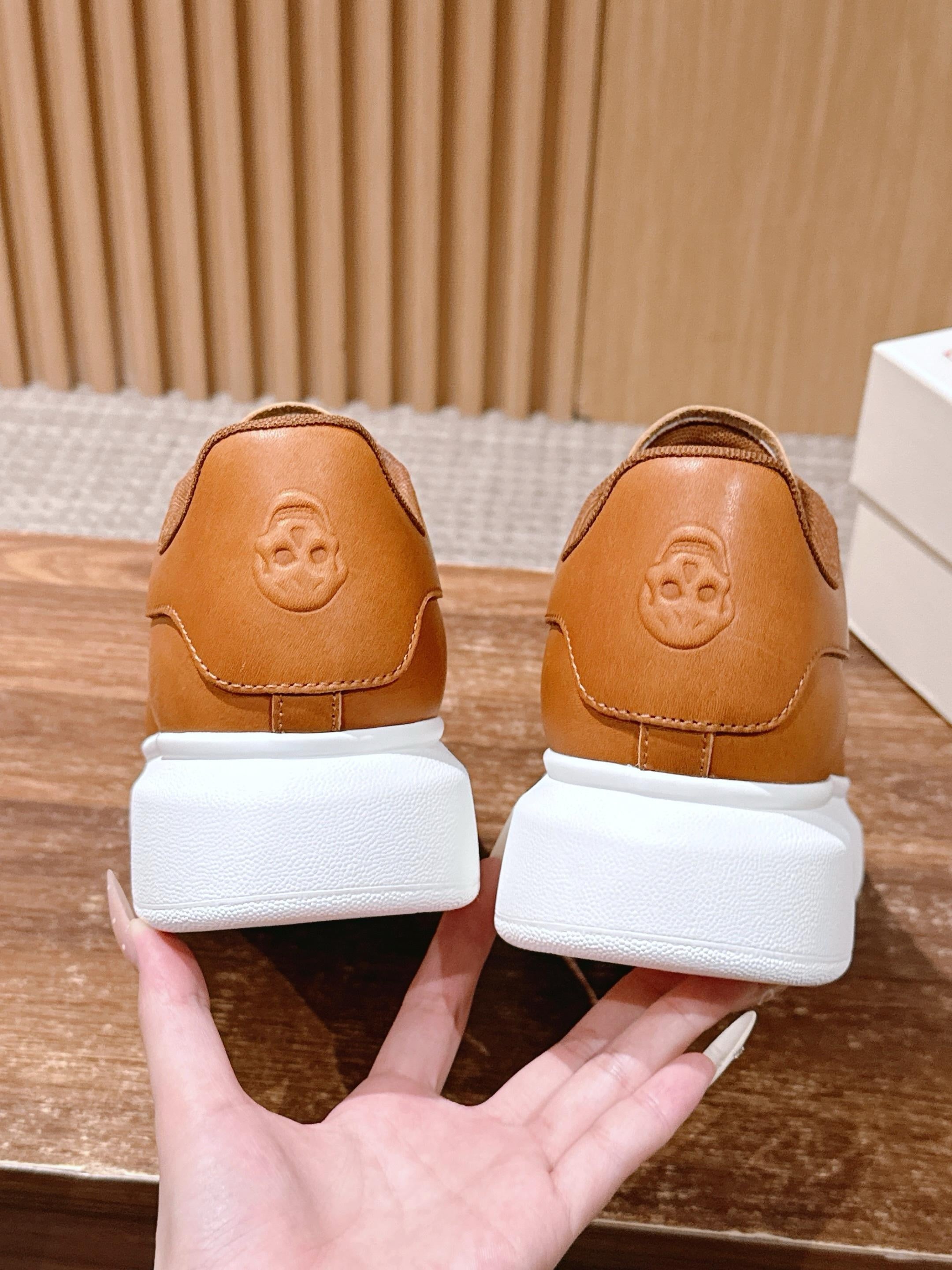 Brown white Shoes