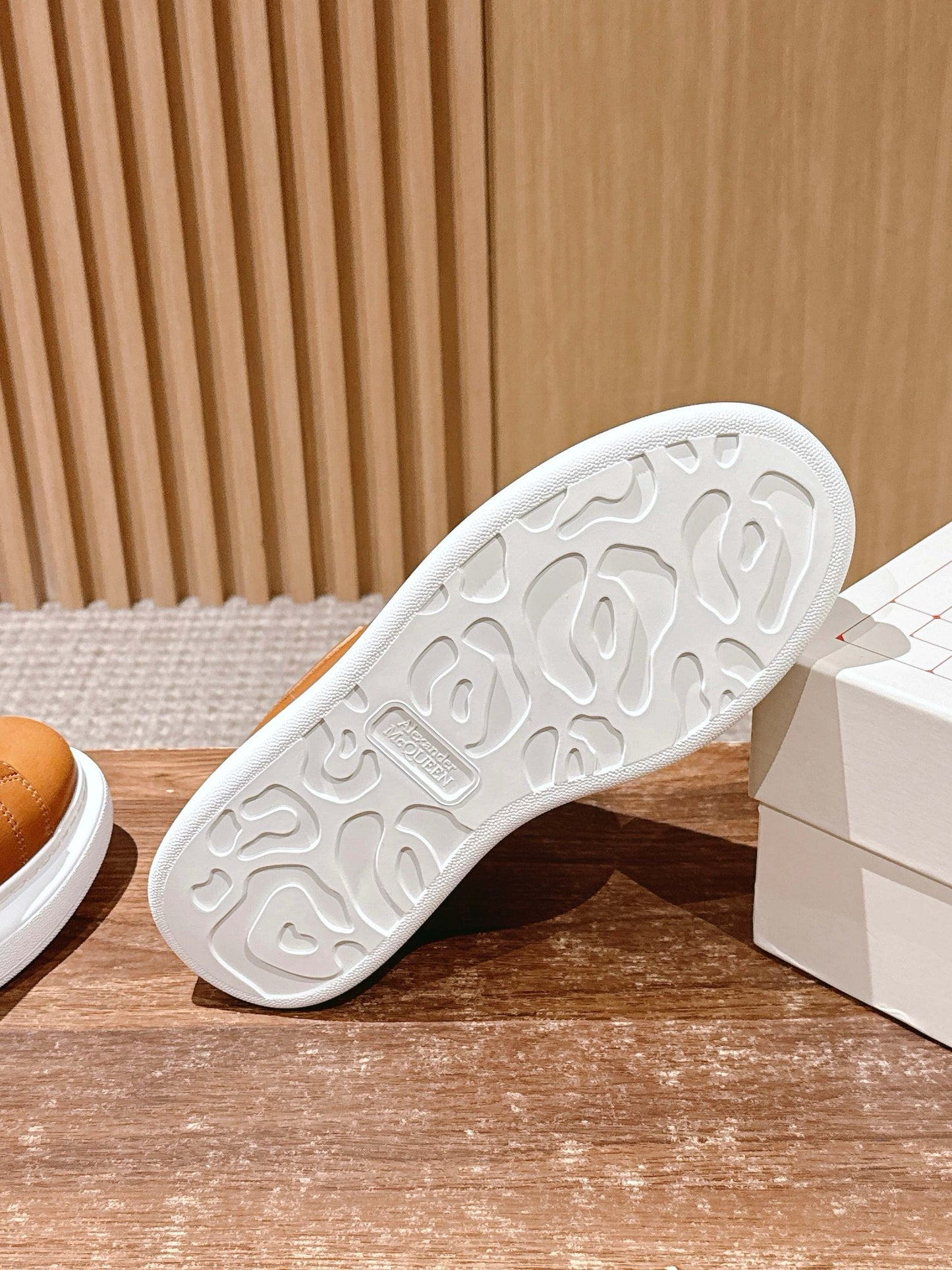 Brown white Shoes