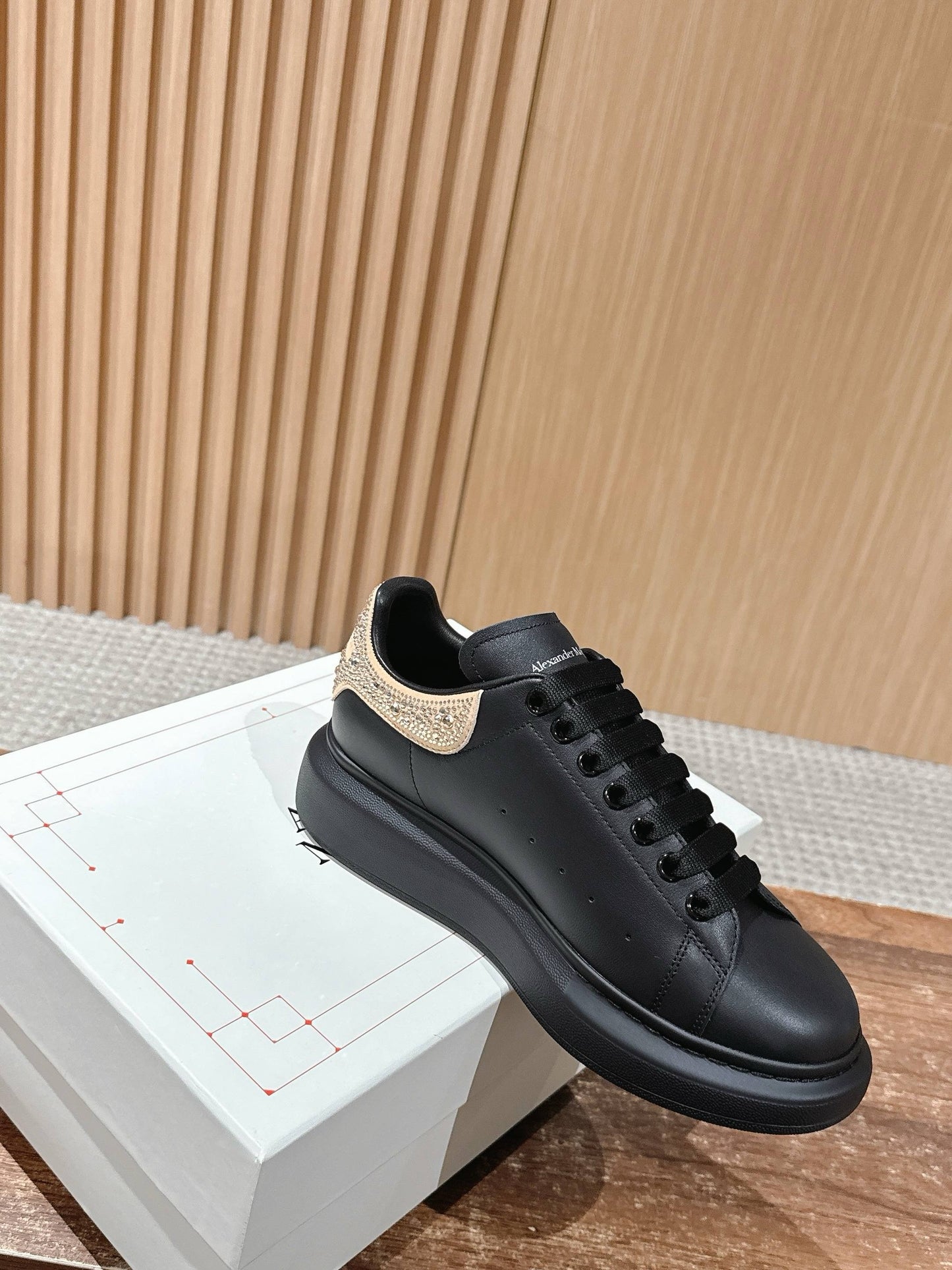 White and Black Shoes