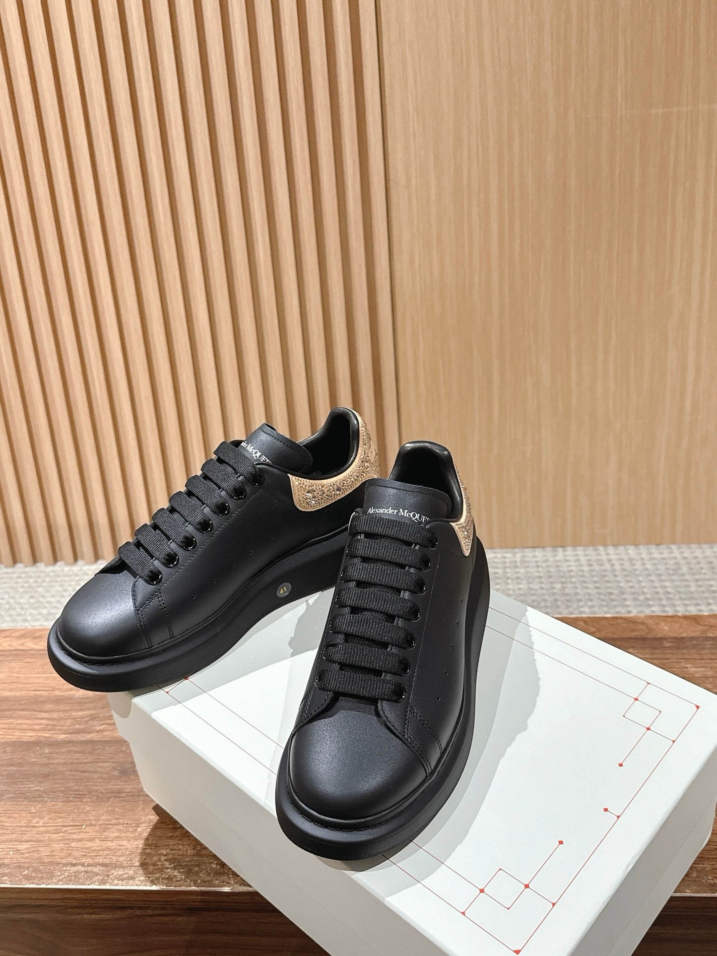 White and Black Shoes