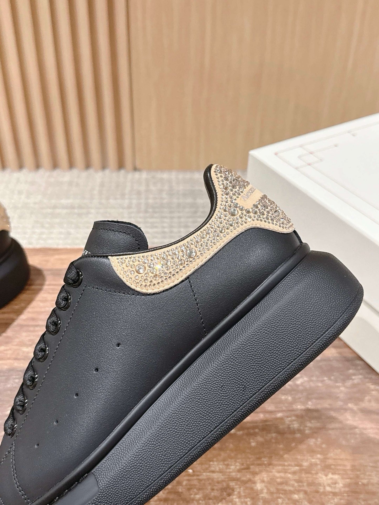 White and Black Shoes