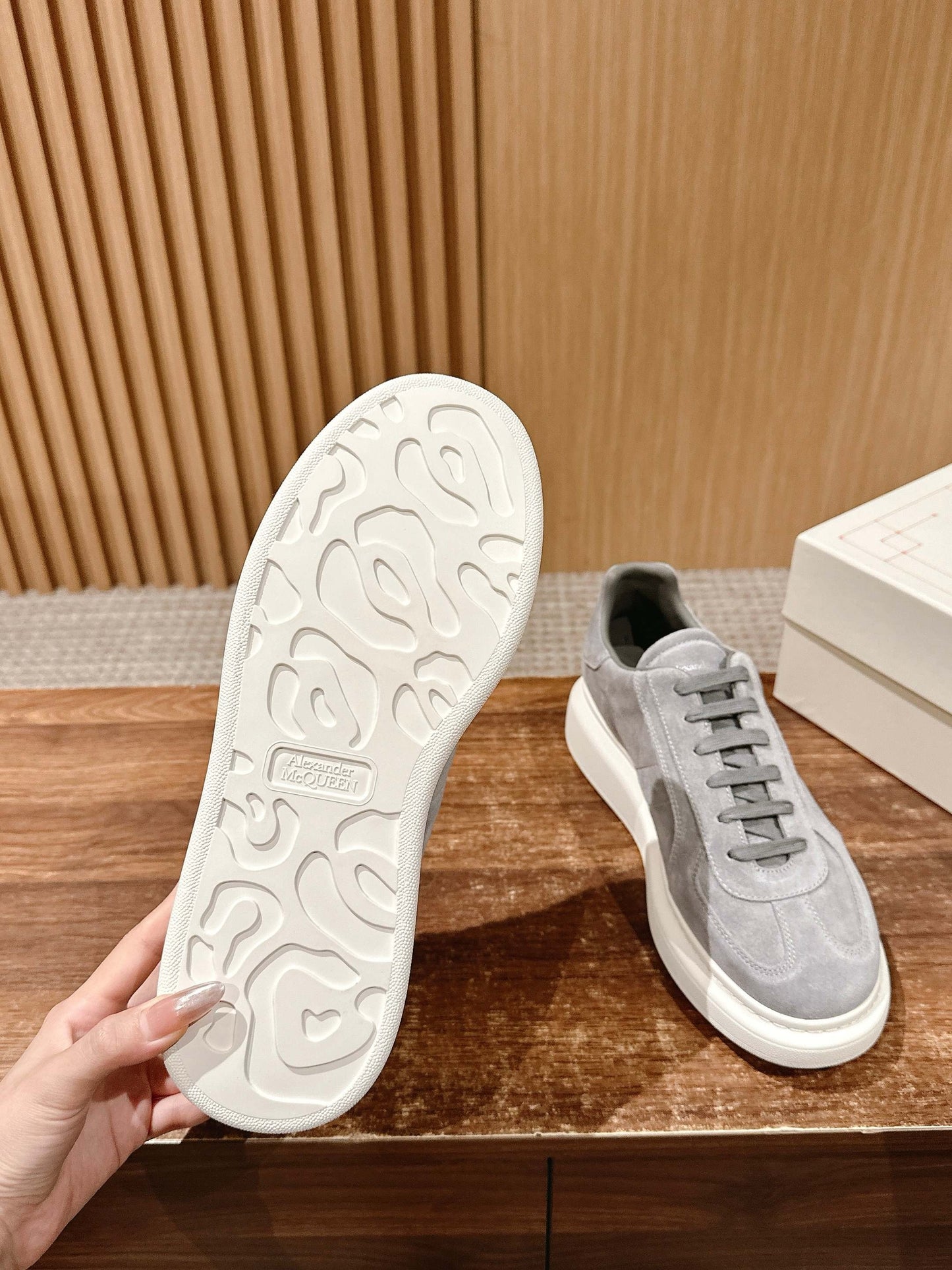 White grey Shoes