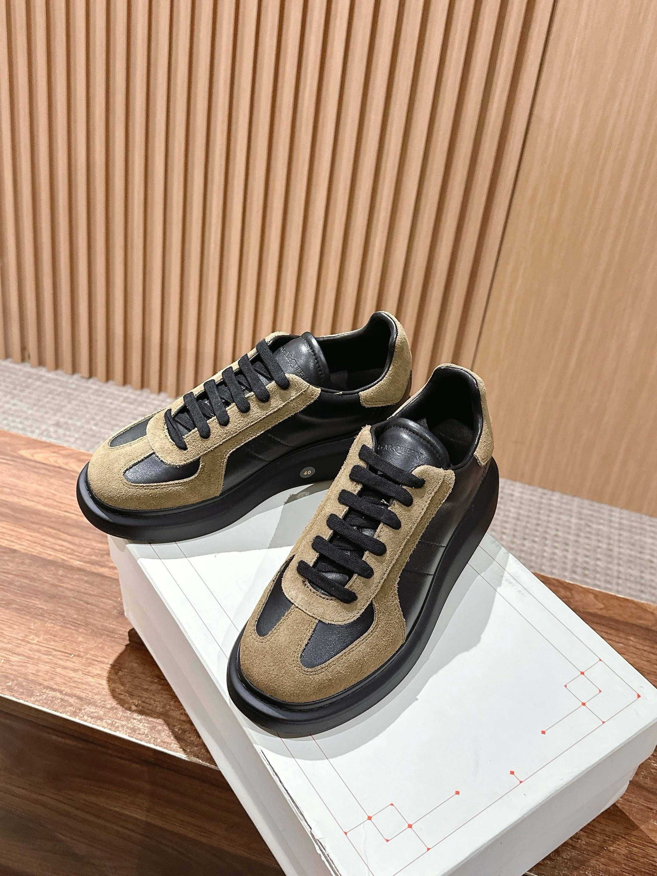 White blue and Brown black Shoes