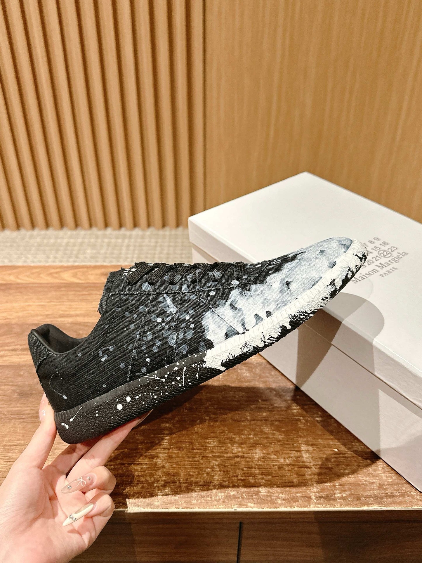 Black Grey Shoes