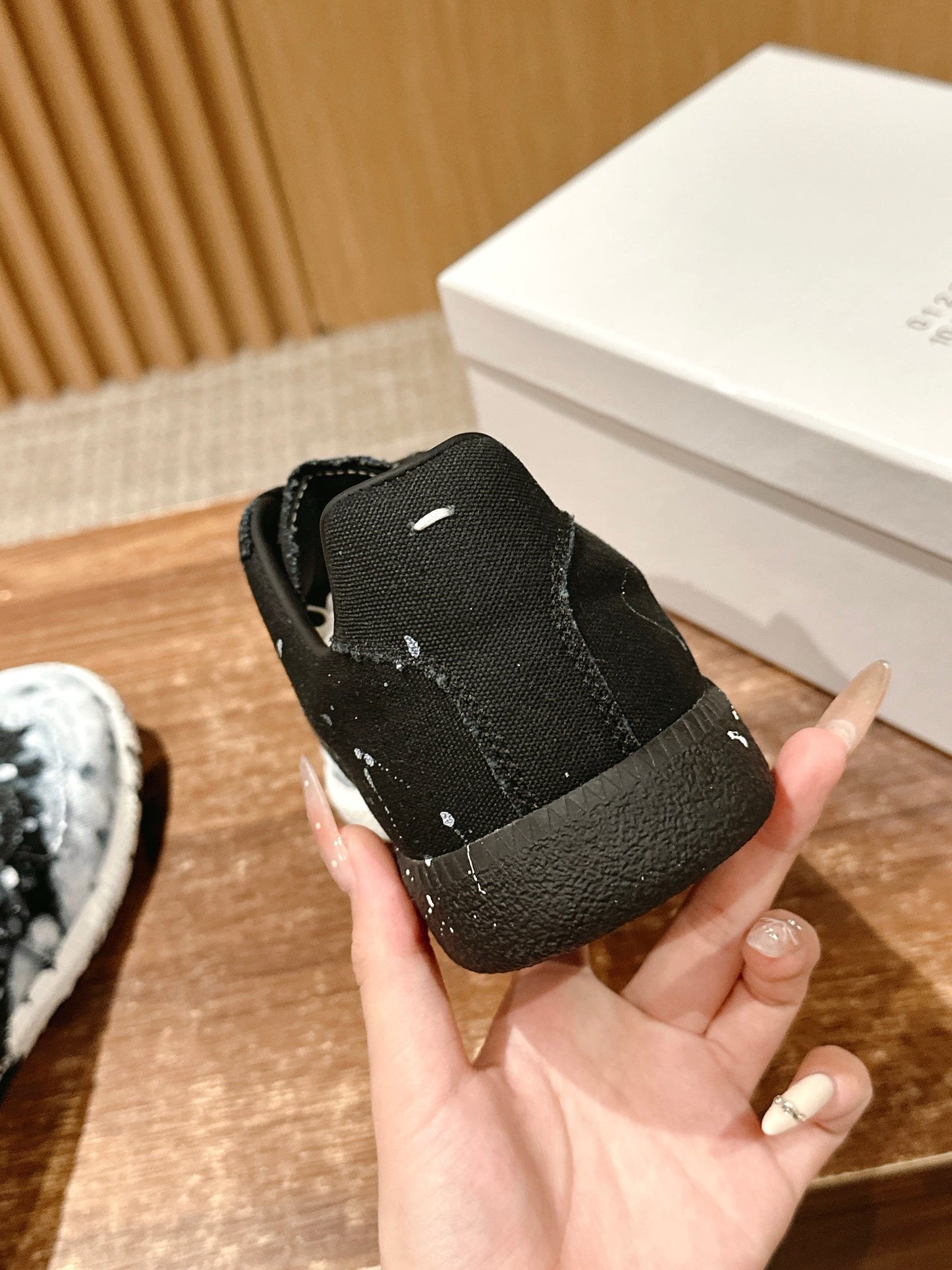 Black Grey Shoes