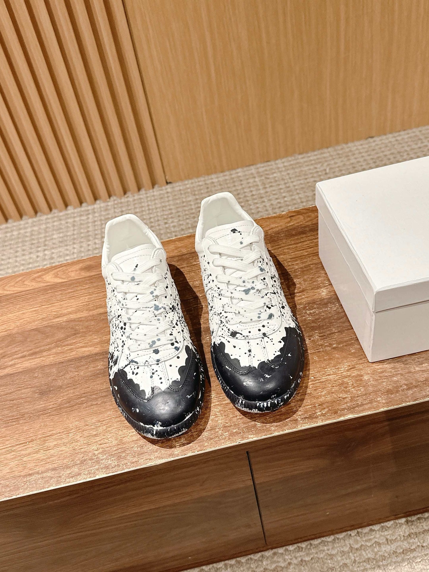 White red and White black Shoes