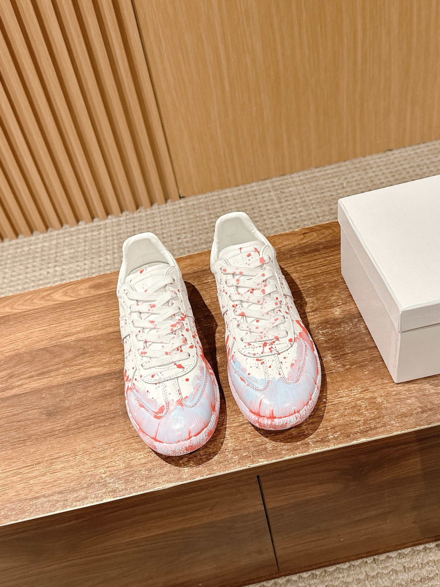 White red and White black Shoes