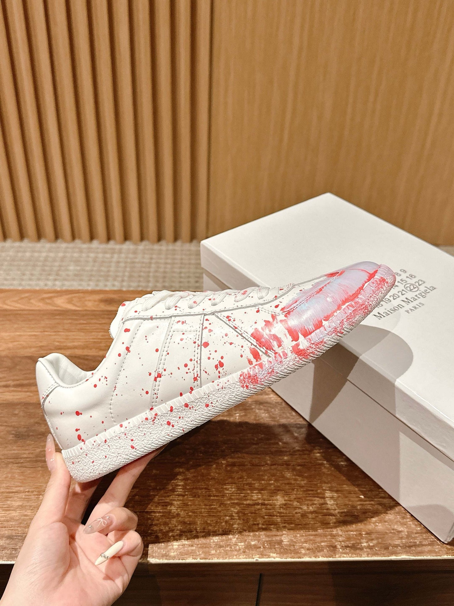 White red and White black Shoes