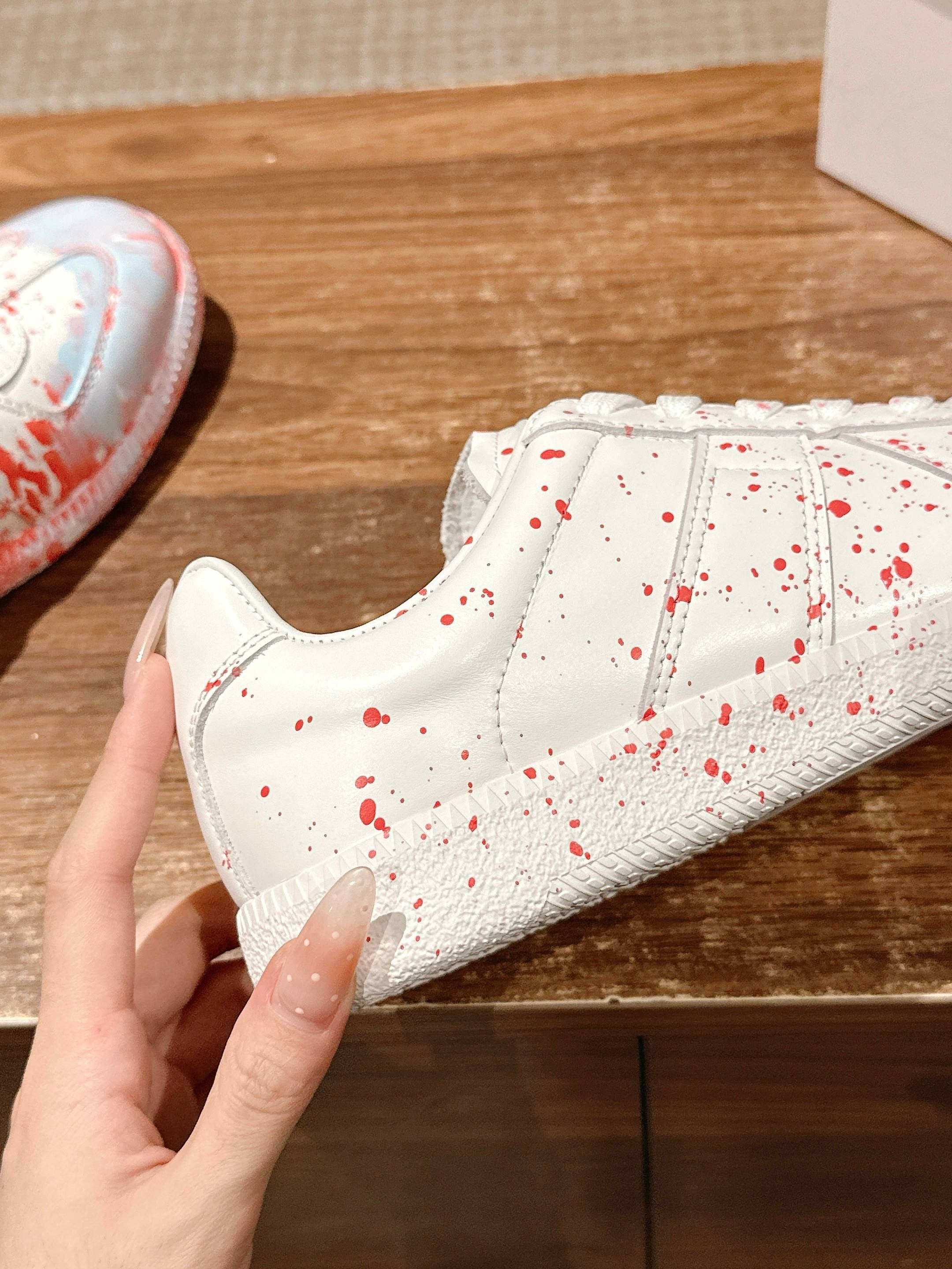 White red and White black Shoes