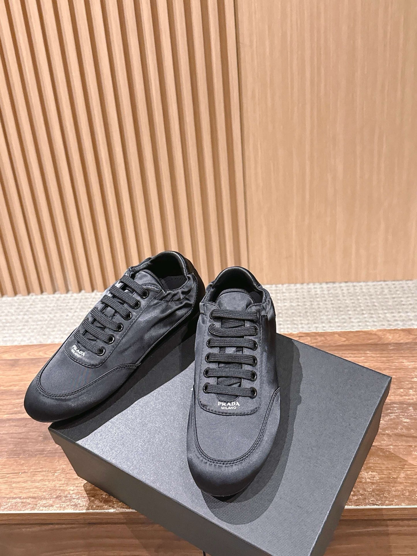 Black, Orange and Pink Shoes