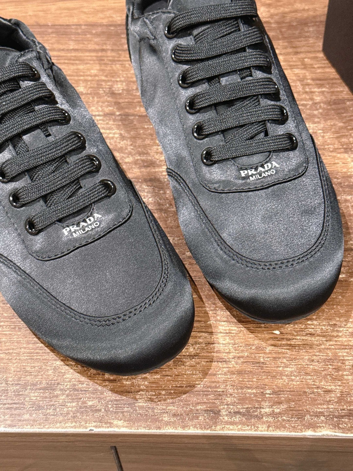 Black, Orange and Pink Shoes