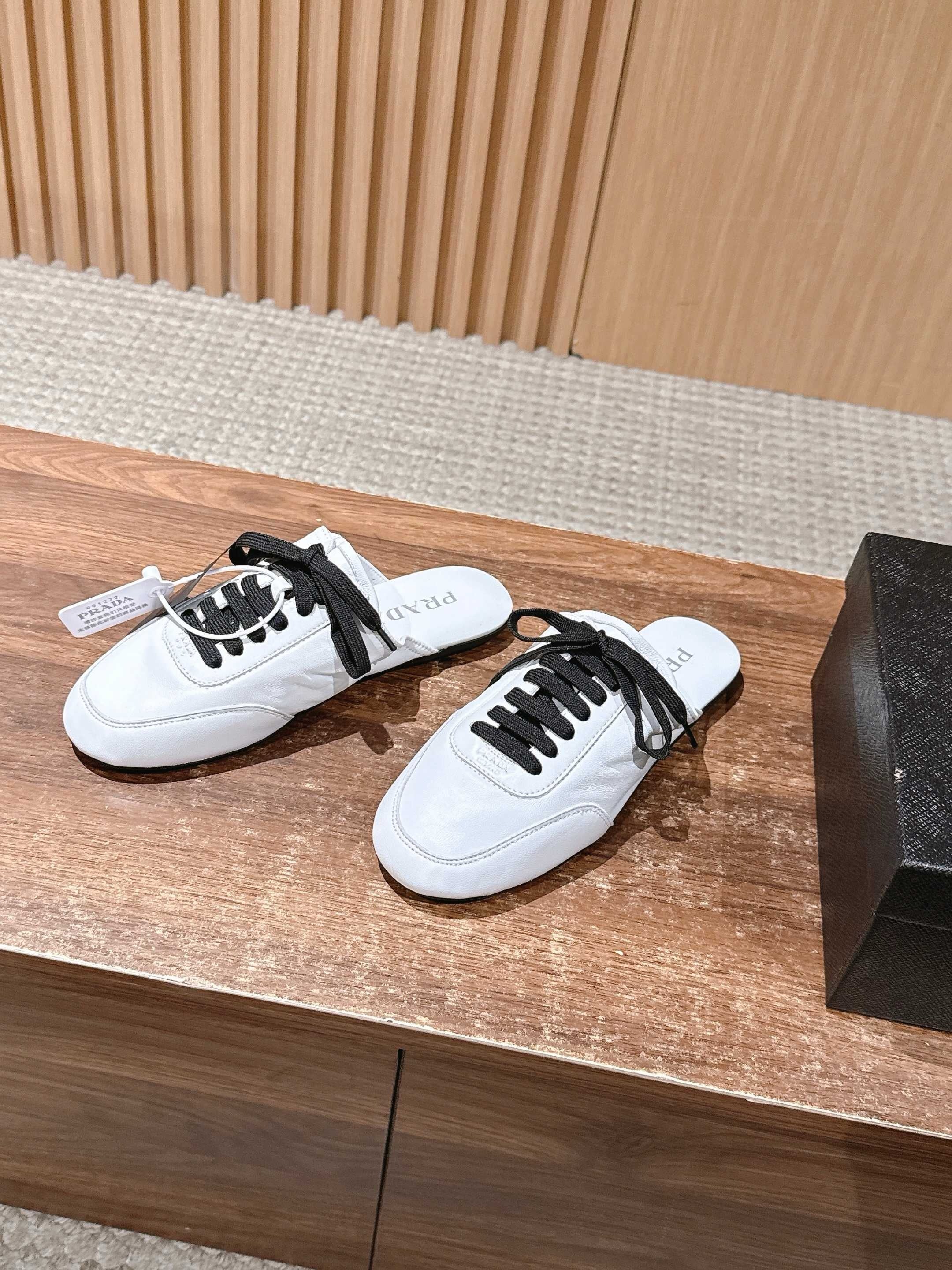 White, Brown and Black Shoes