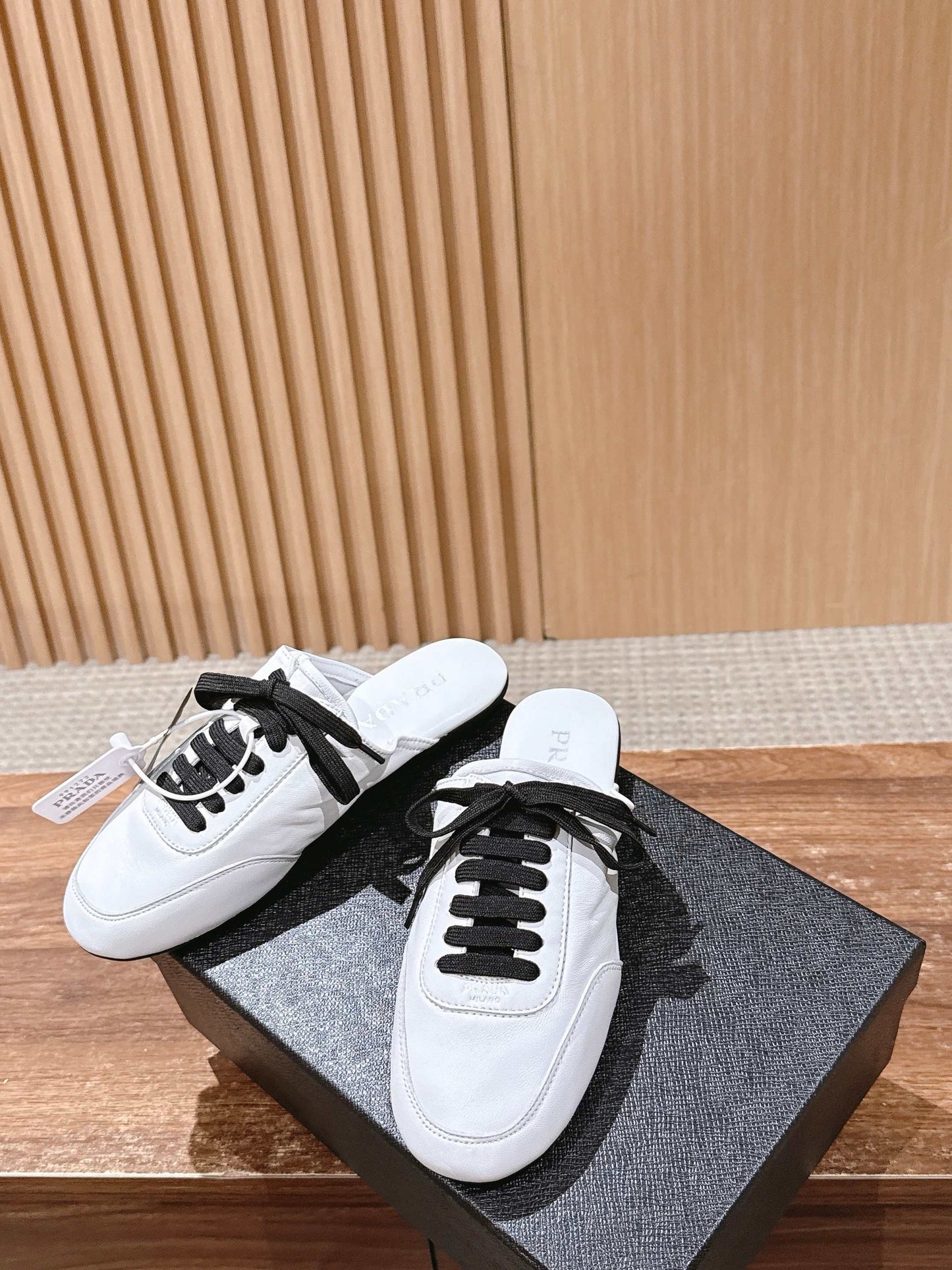 White, Brown and Black Shoes