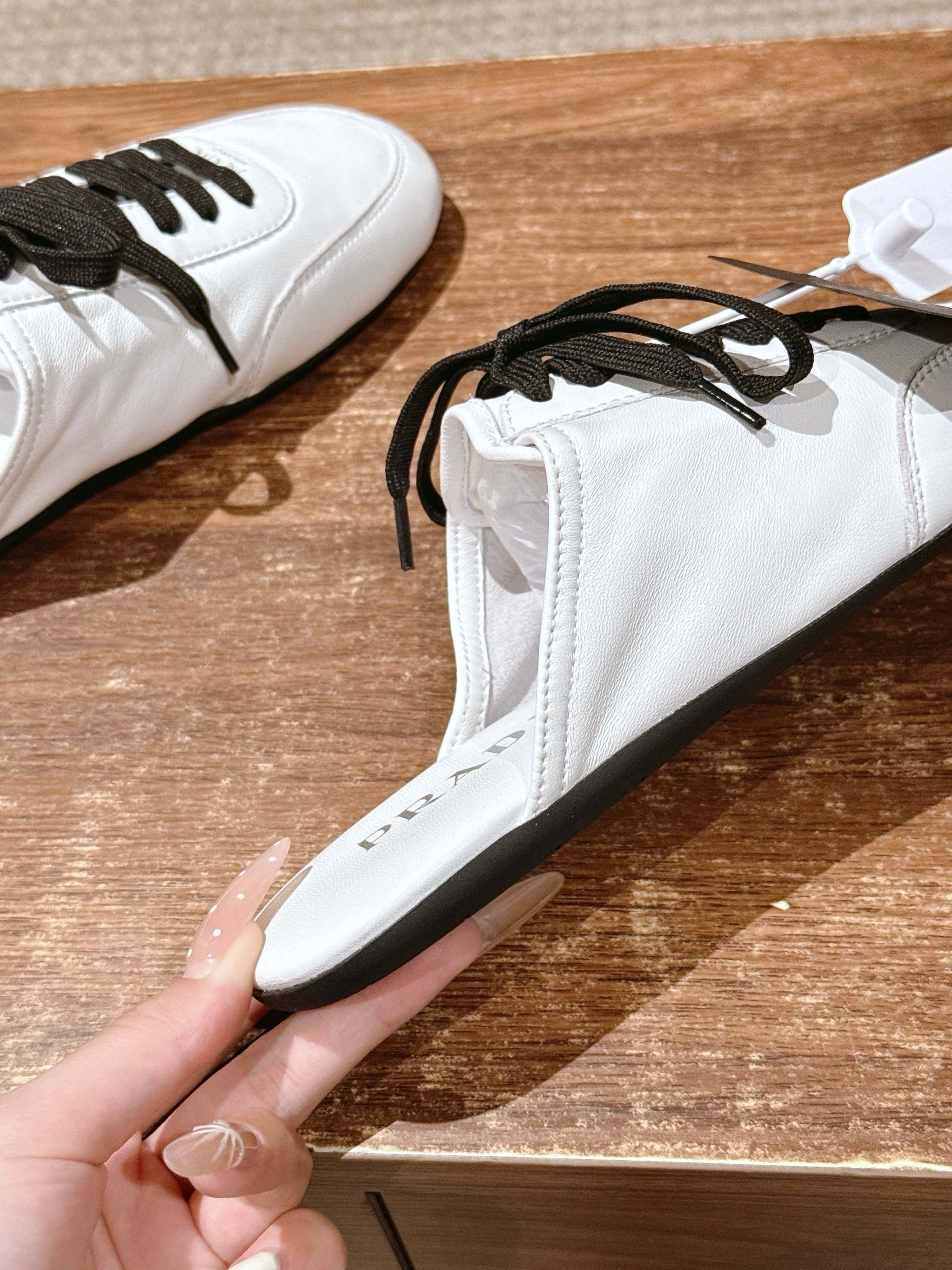White, Brown and Black Shoes