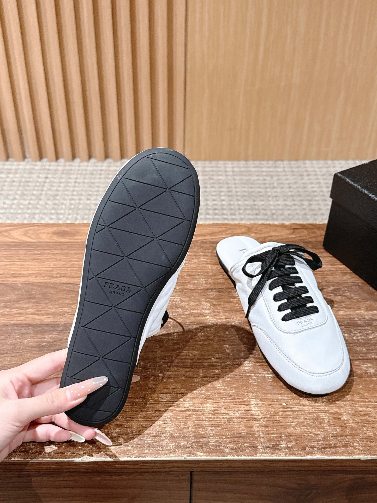 White, Brown and Black Shoes