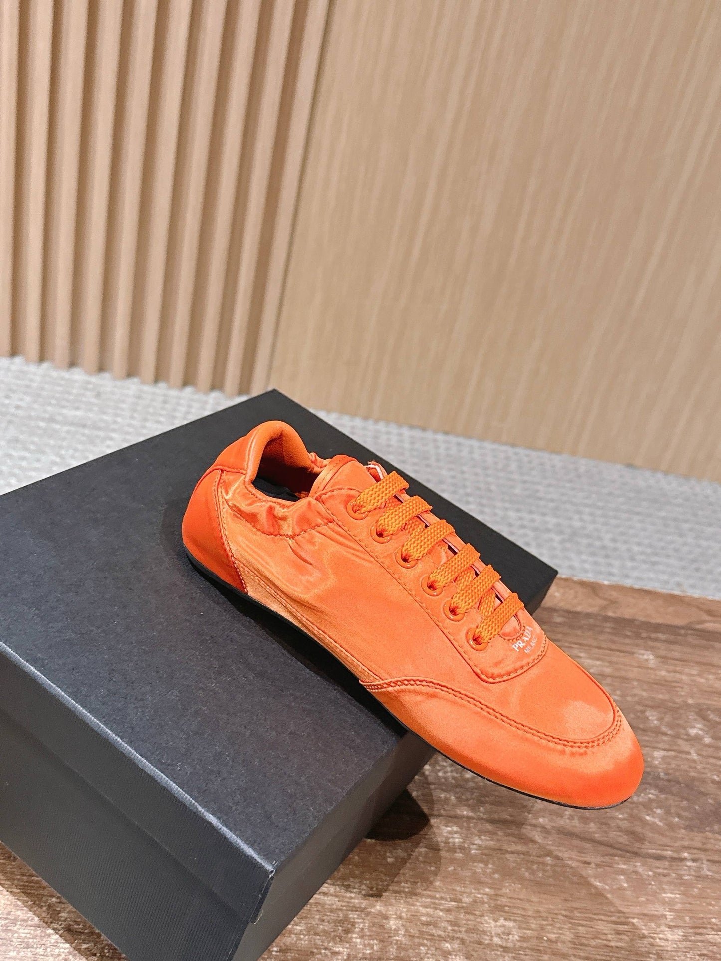 Black, Orange and Pink Shoes