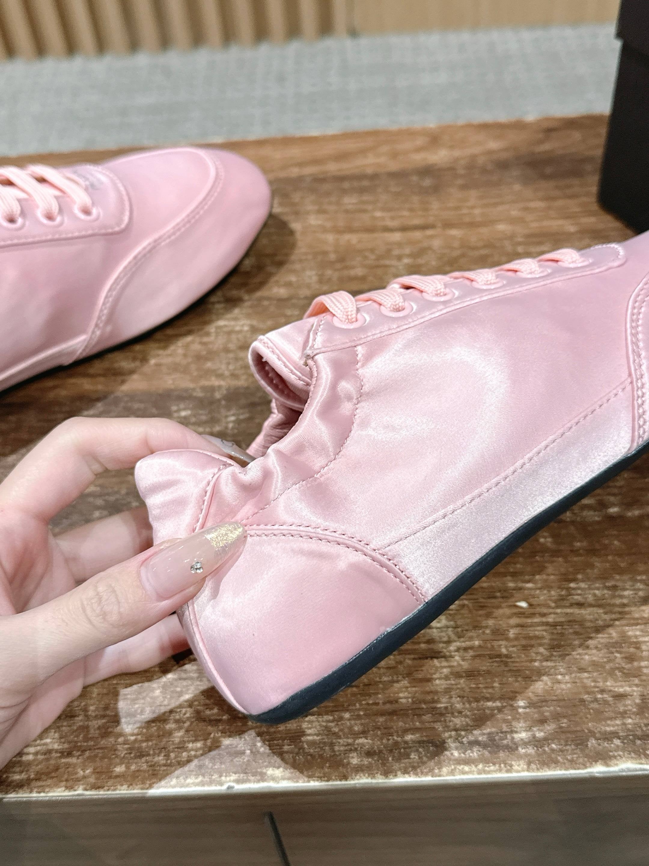 Black, Orange and Pink Shoes