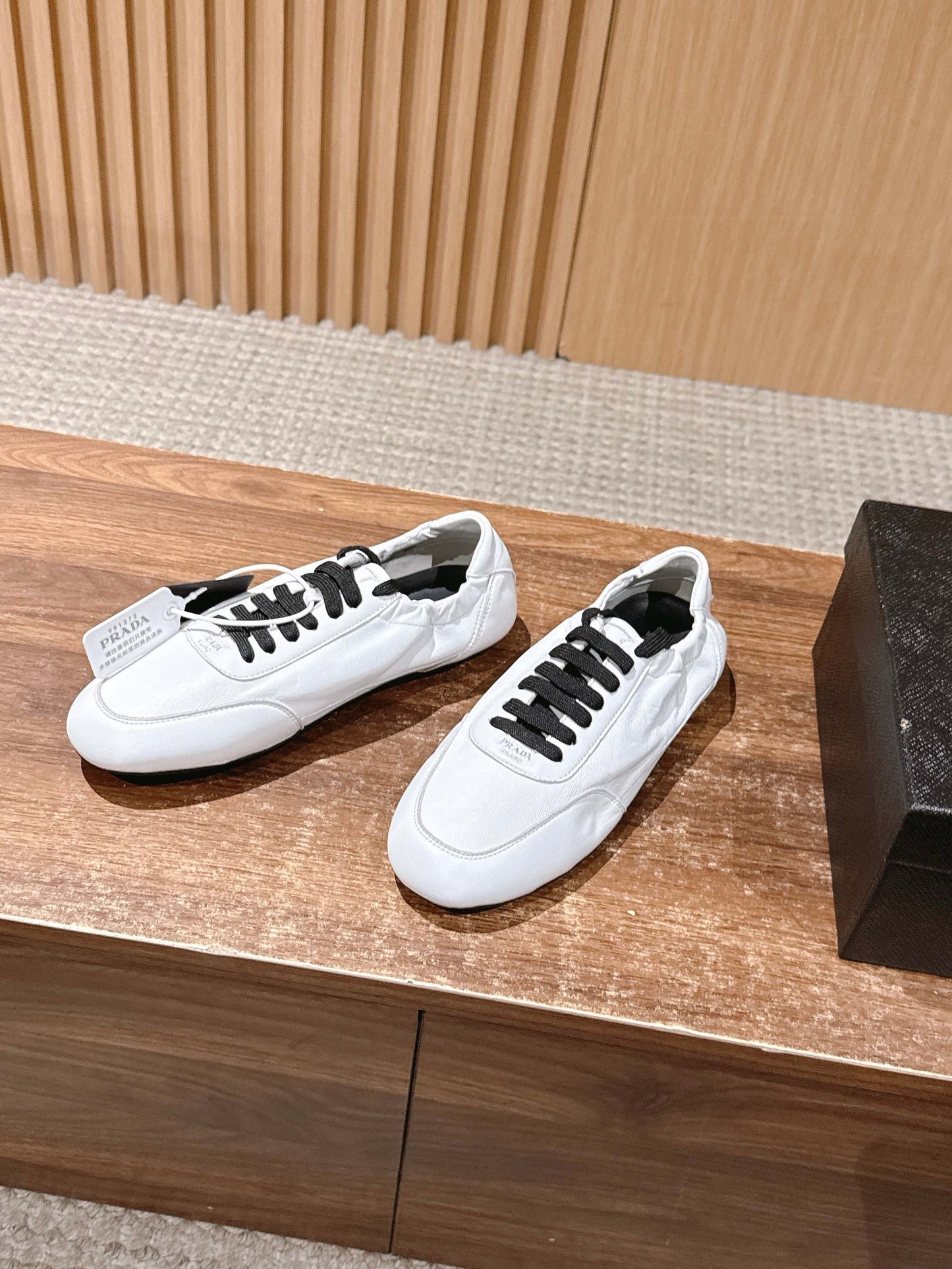 White, Brown and Black Shoes