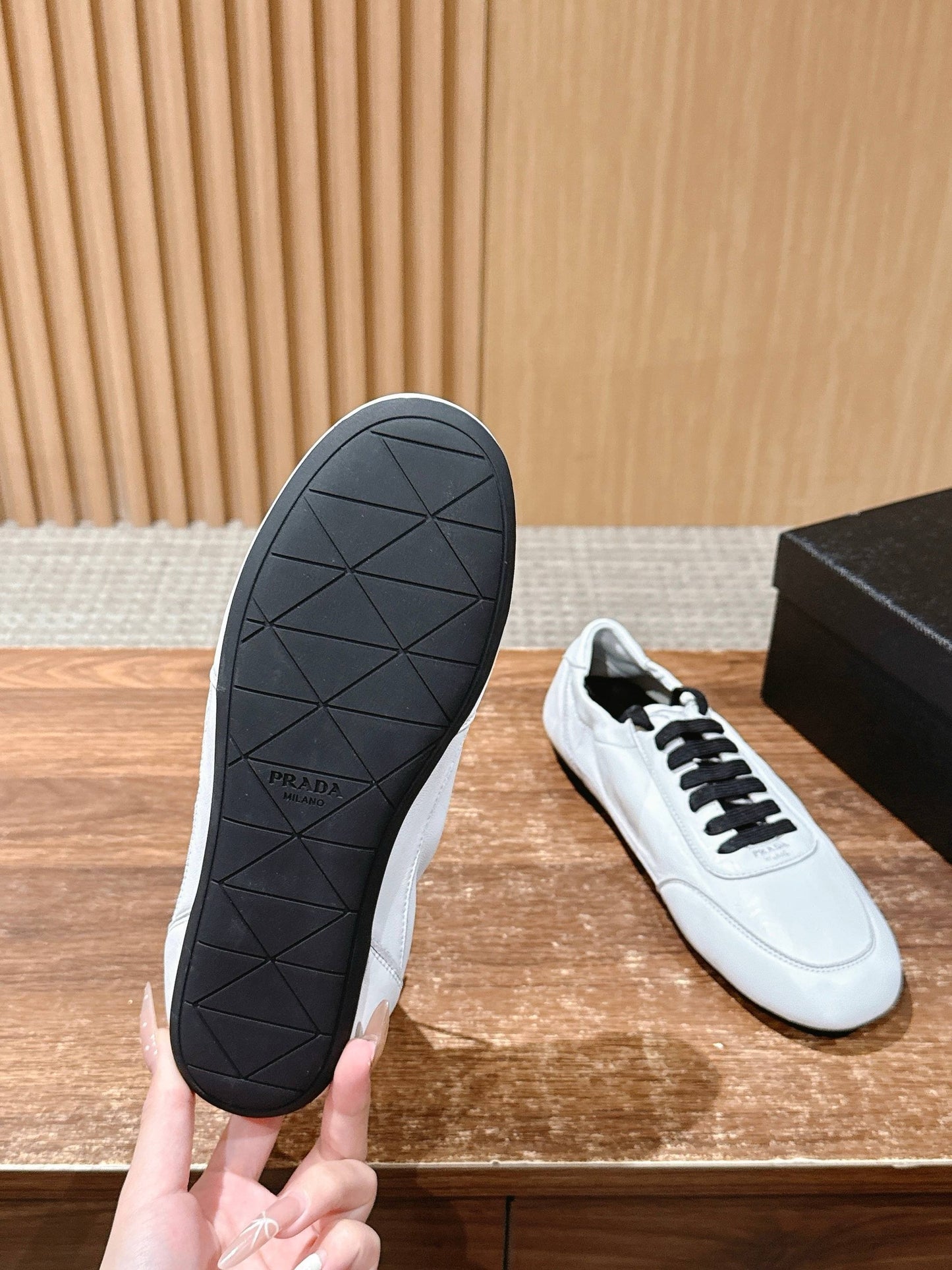 White, Brown and Black Shoes