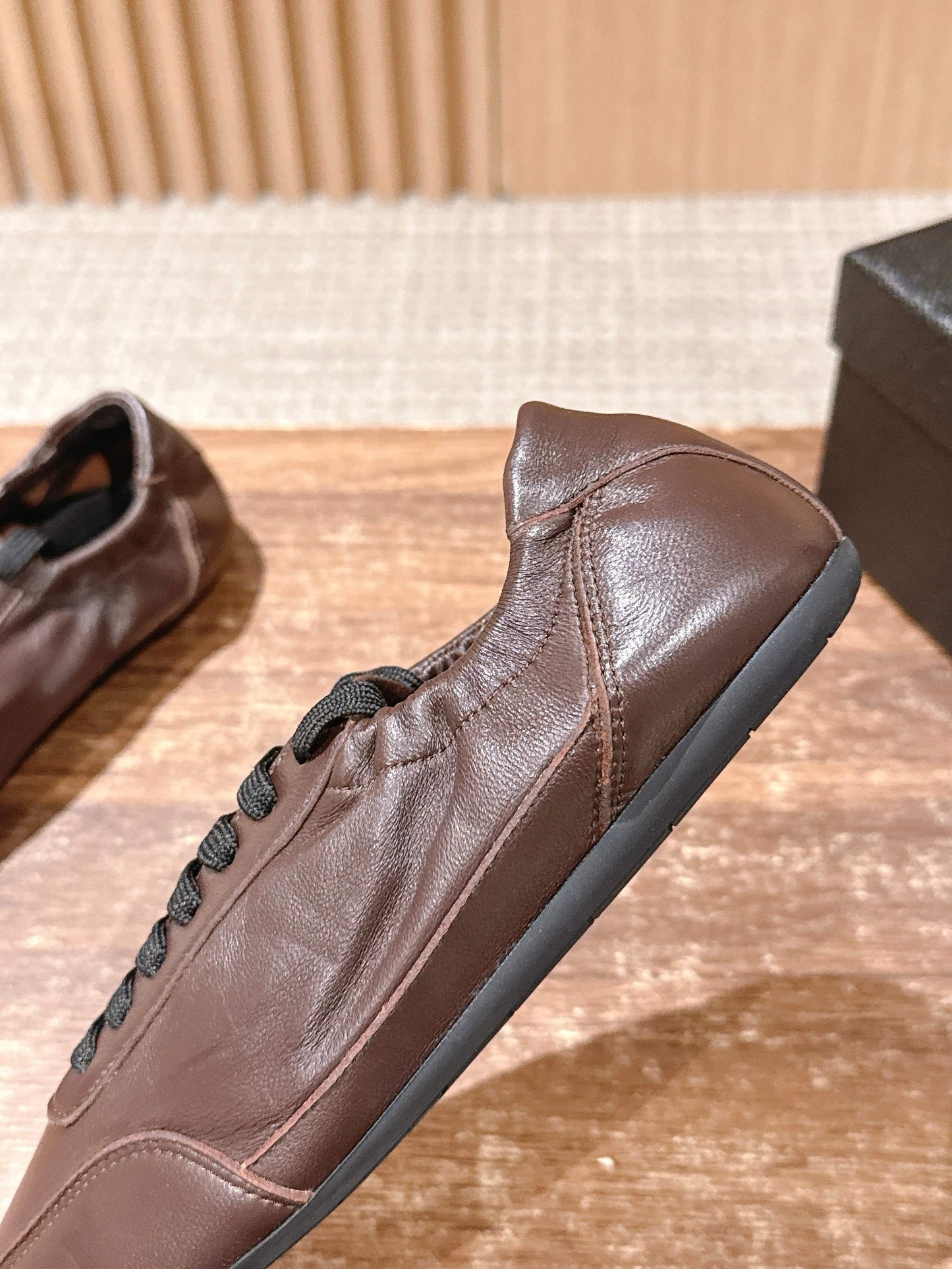 White, Brown and Black Shoes