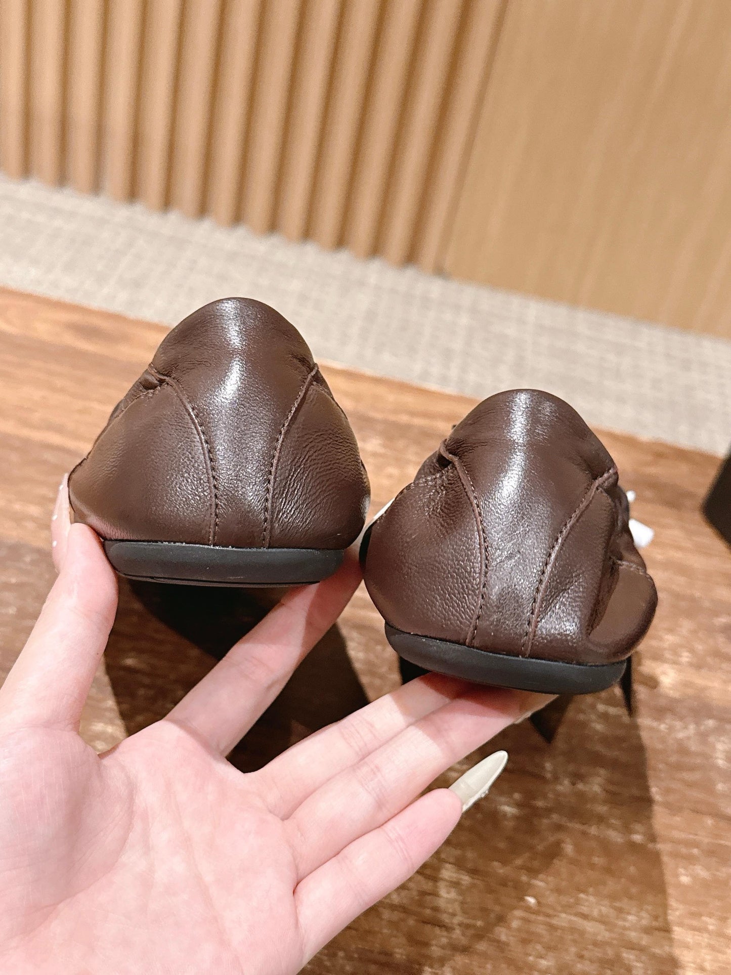 White, Brown and Black Shoes