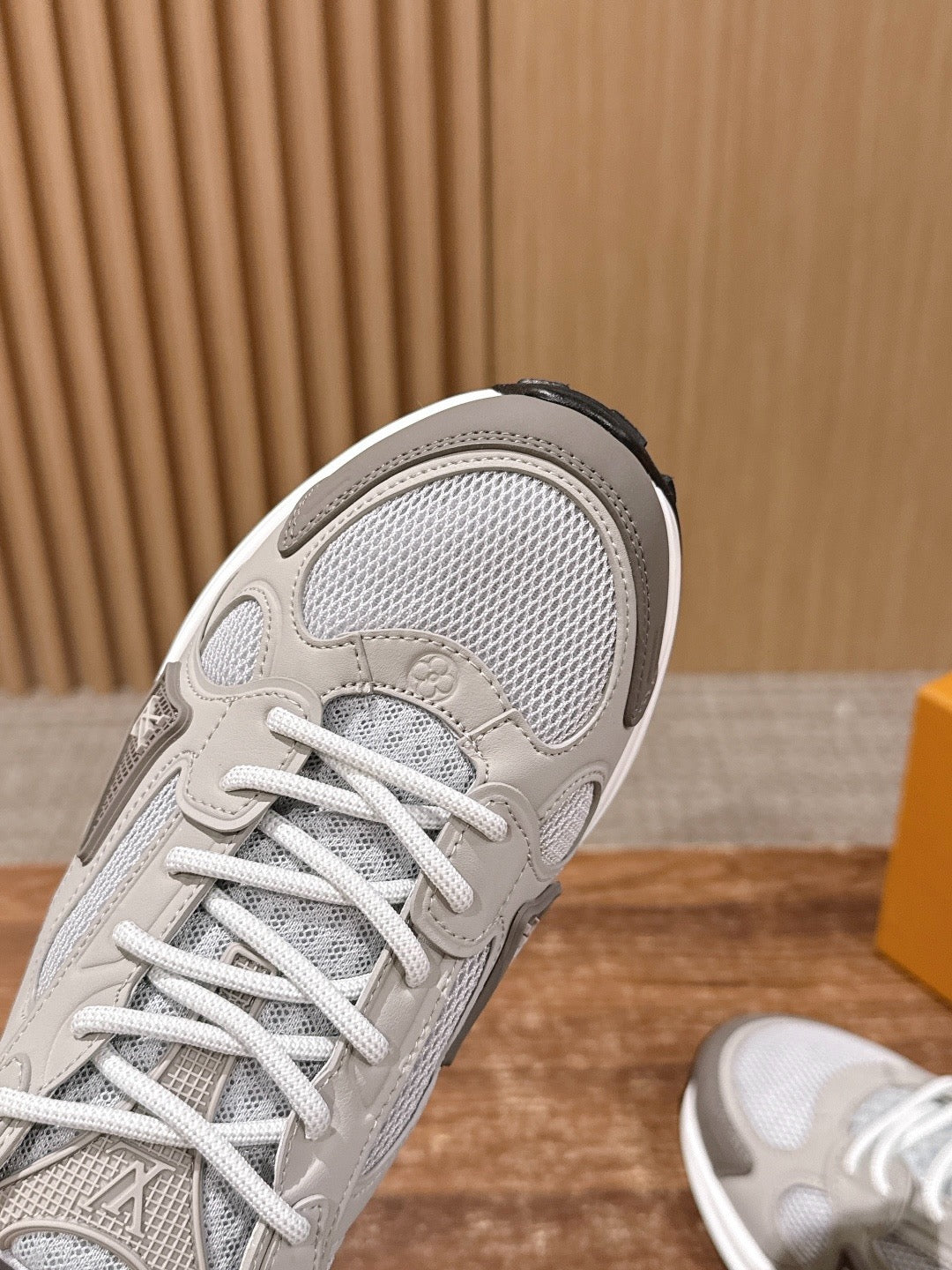 Pink & Grey Shoes