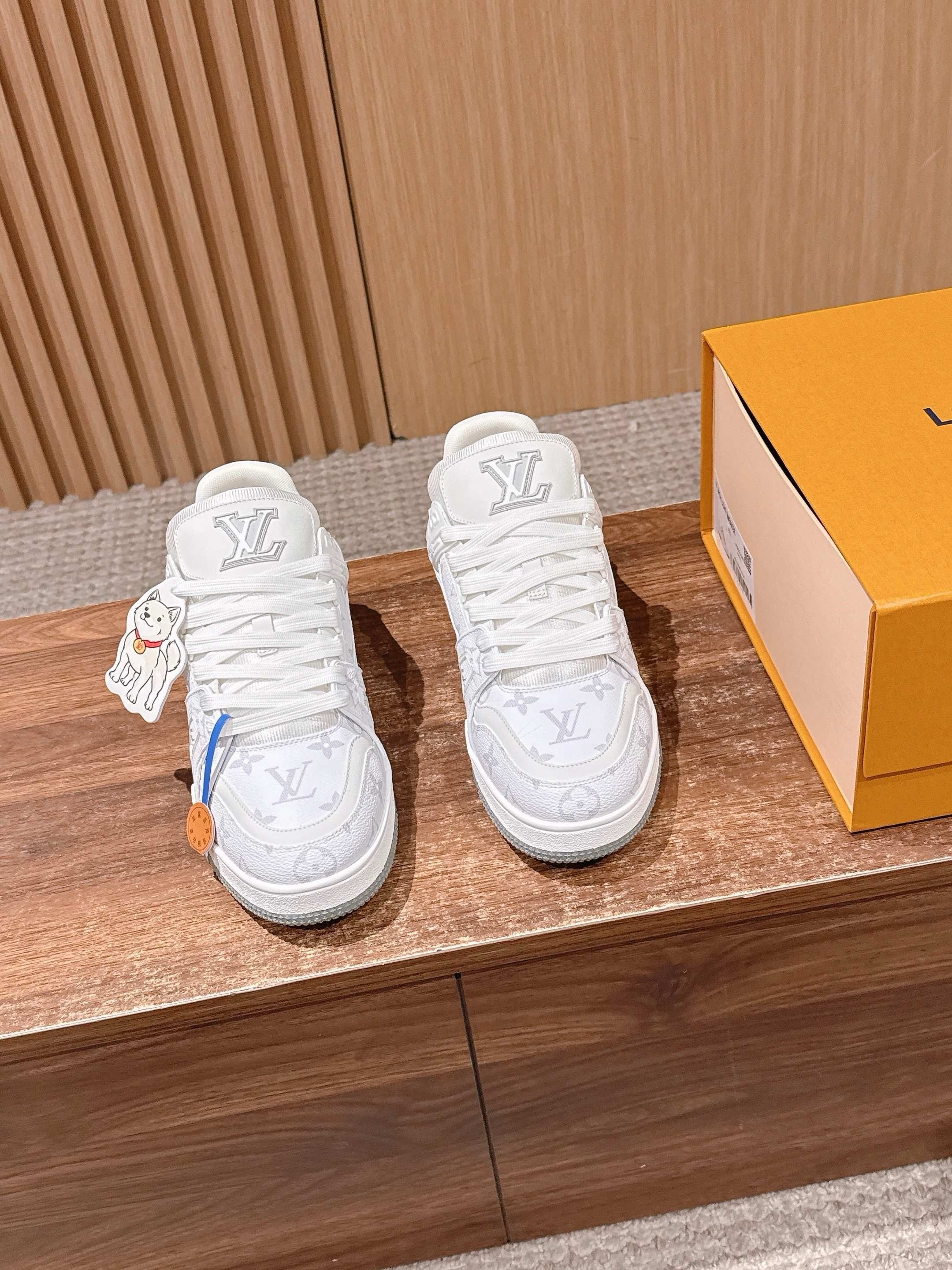 White and Brown Shoes