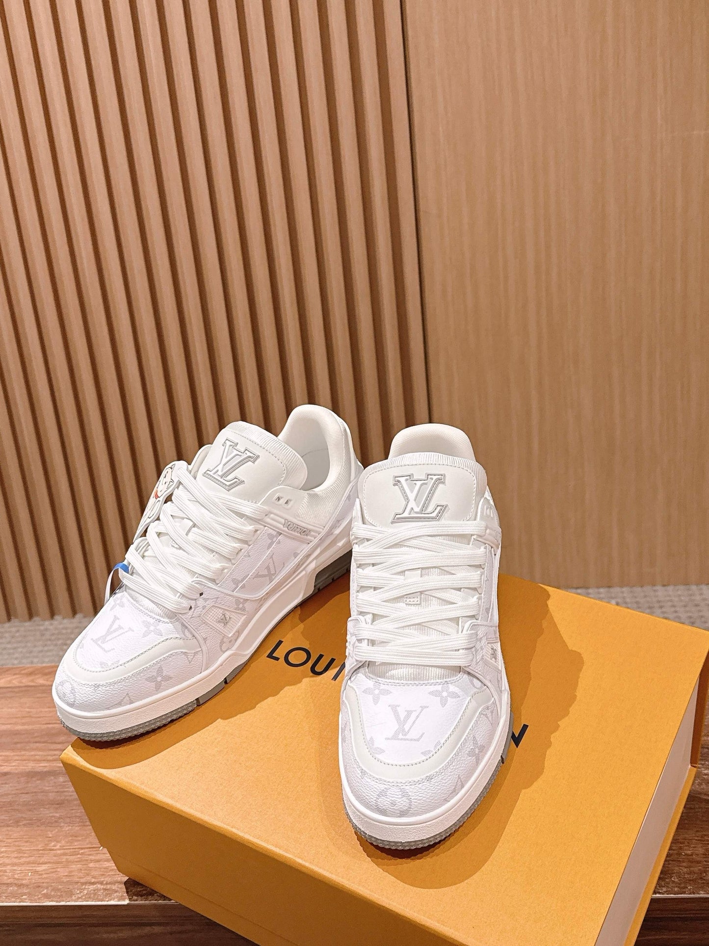 White and Brown Shoes