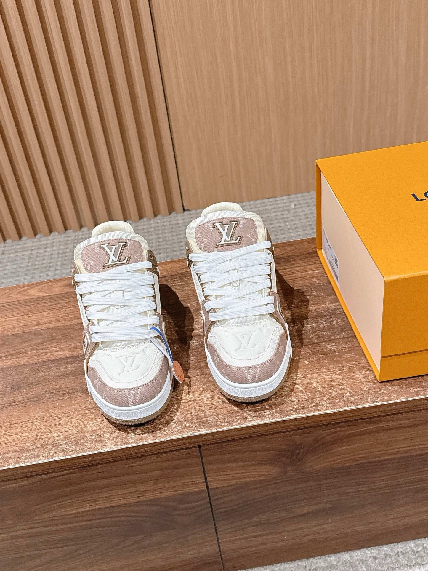 White and Brown Shoes