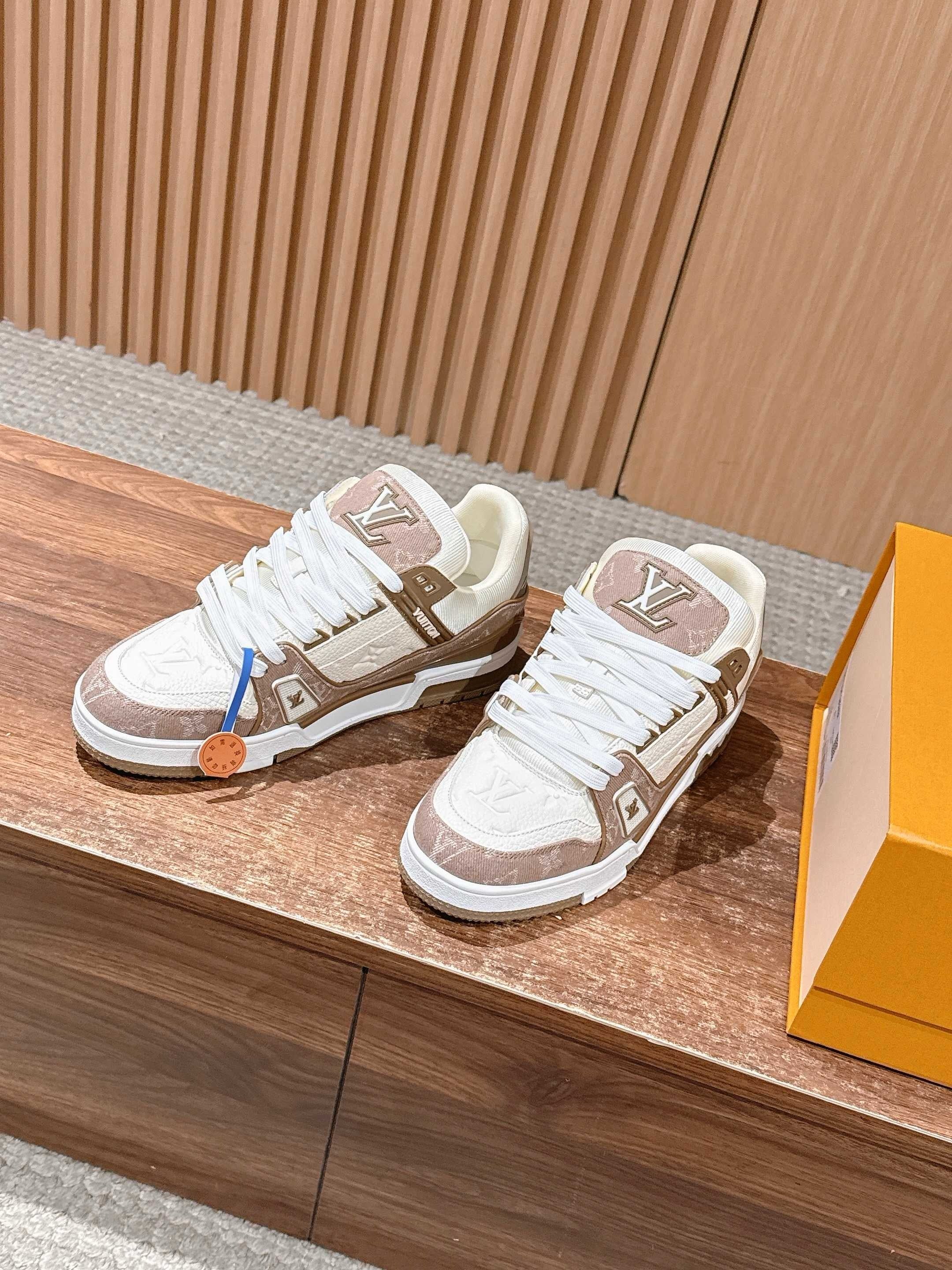 White and Brown Shoes