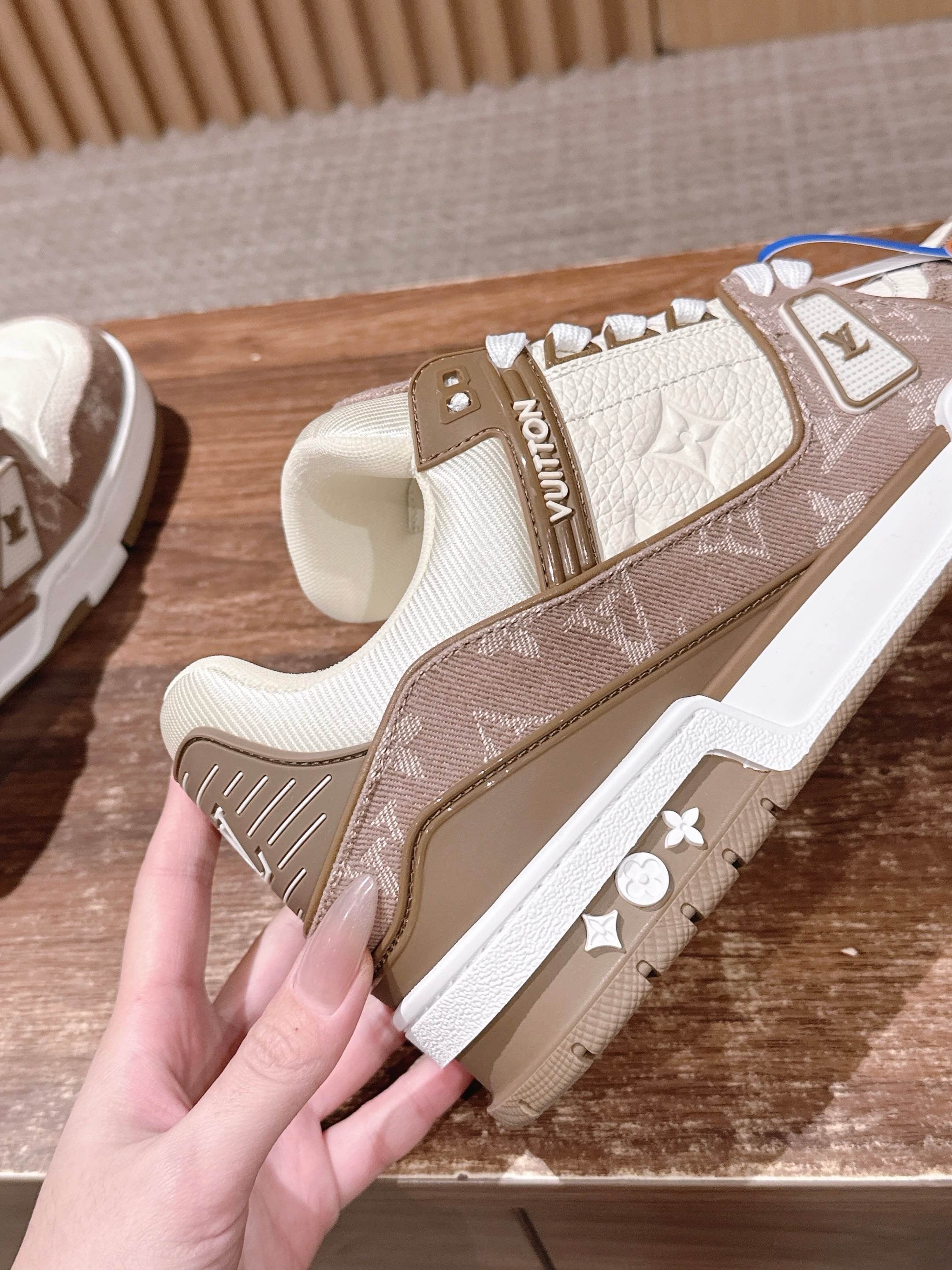 White and Brown Shoes