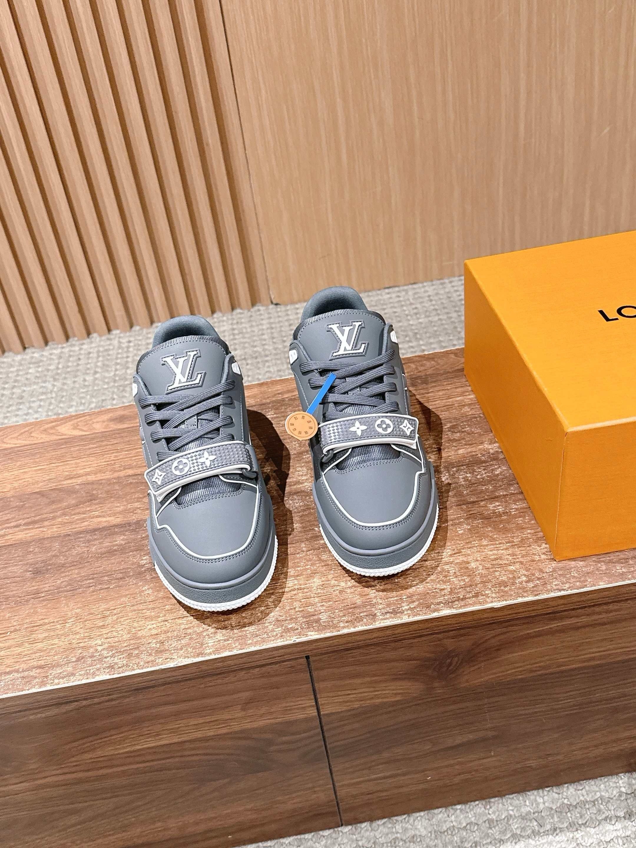 Black and Grey Shoes