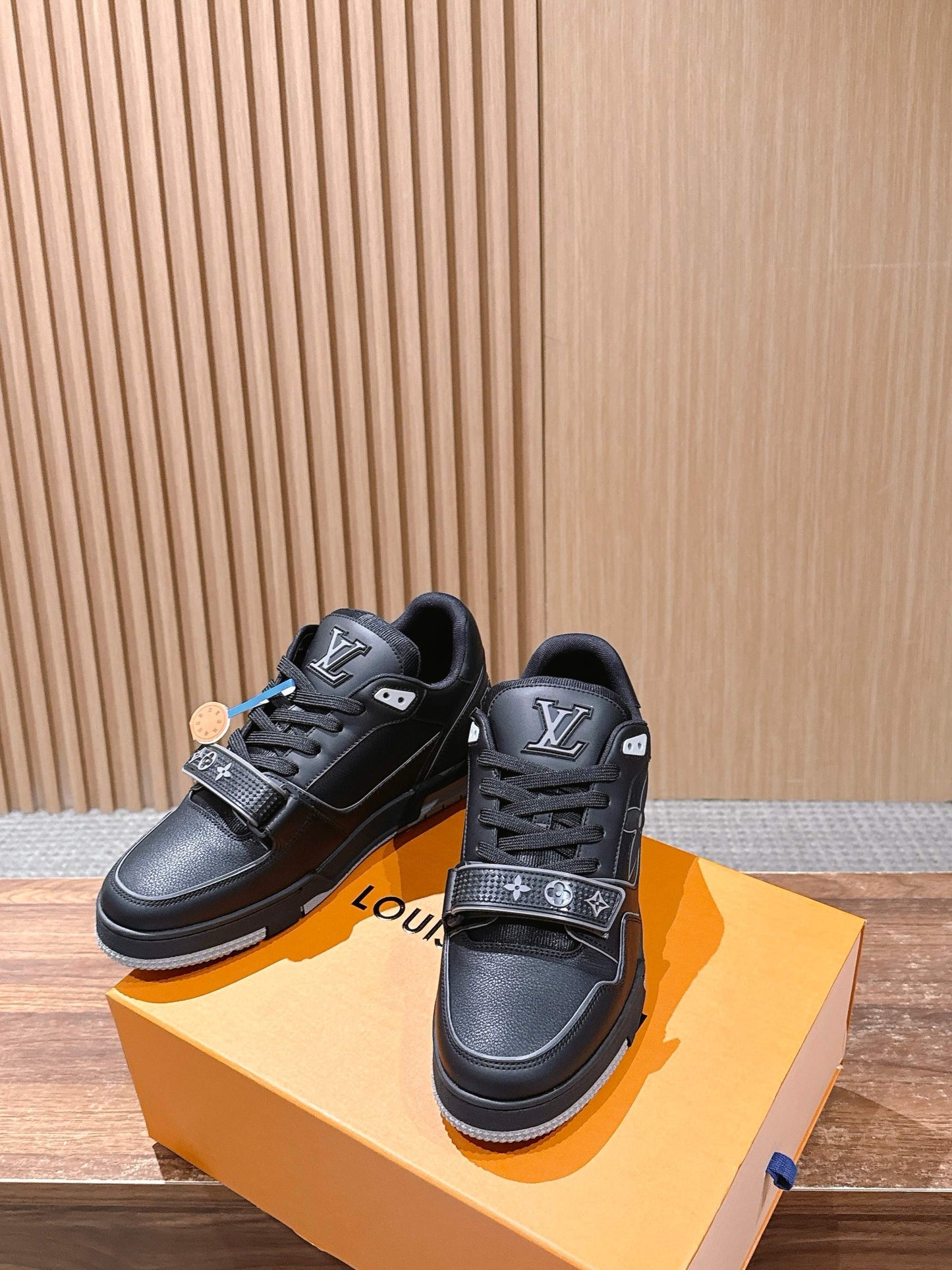 Black and Grey Shoes