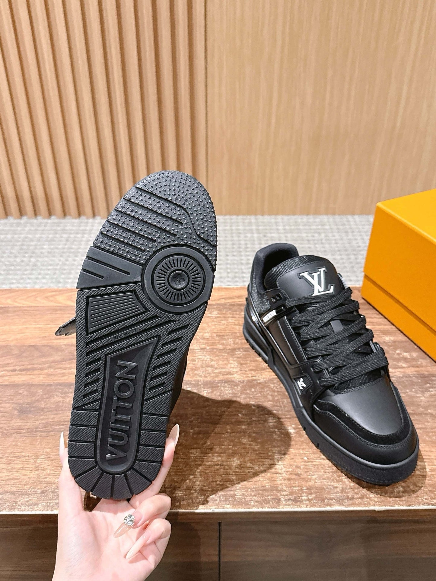 Black and White Shoes