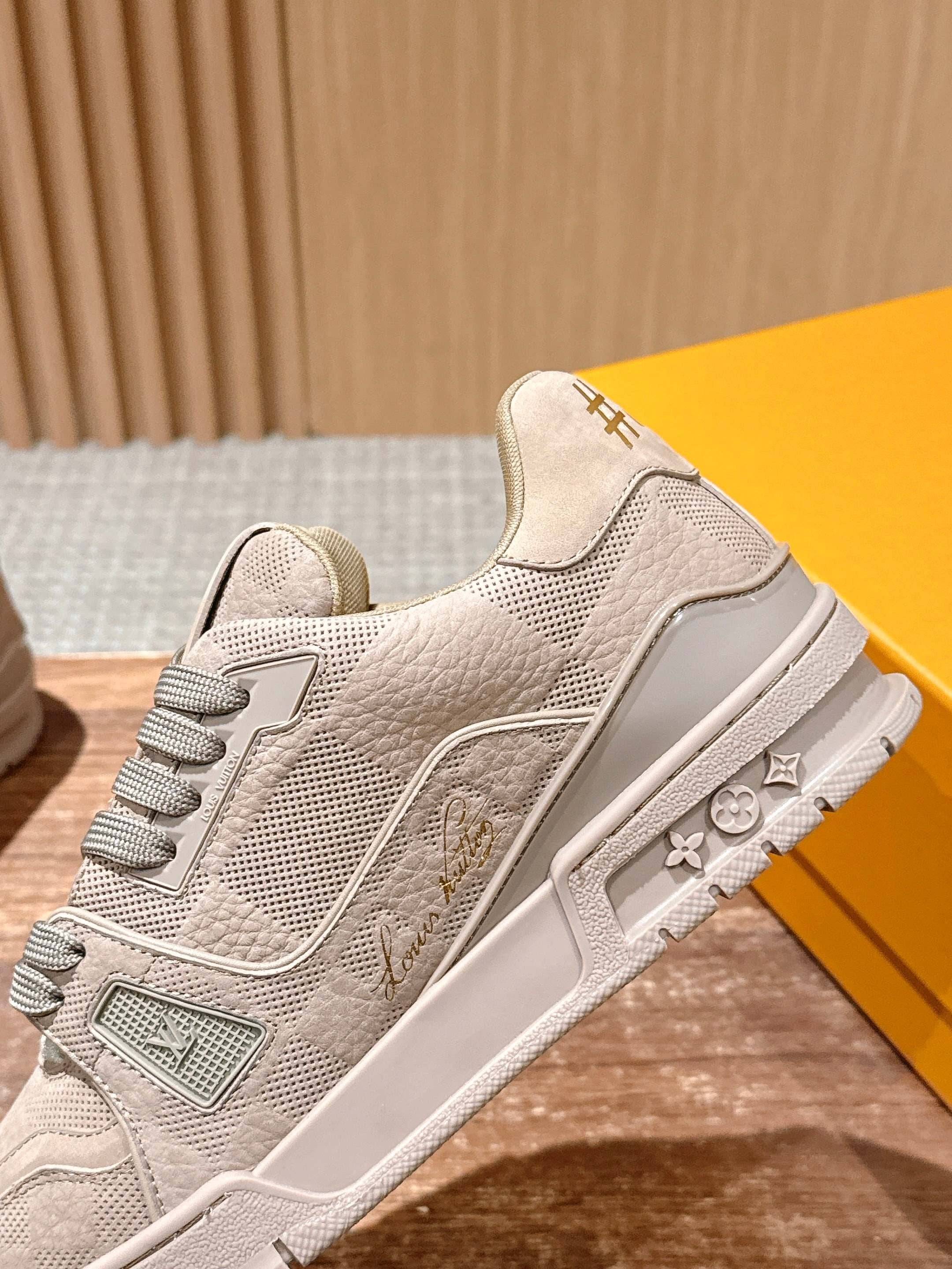Grey and Brown grey Shoes