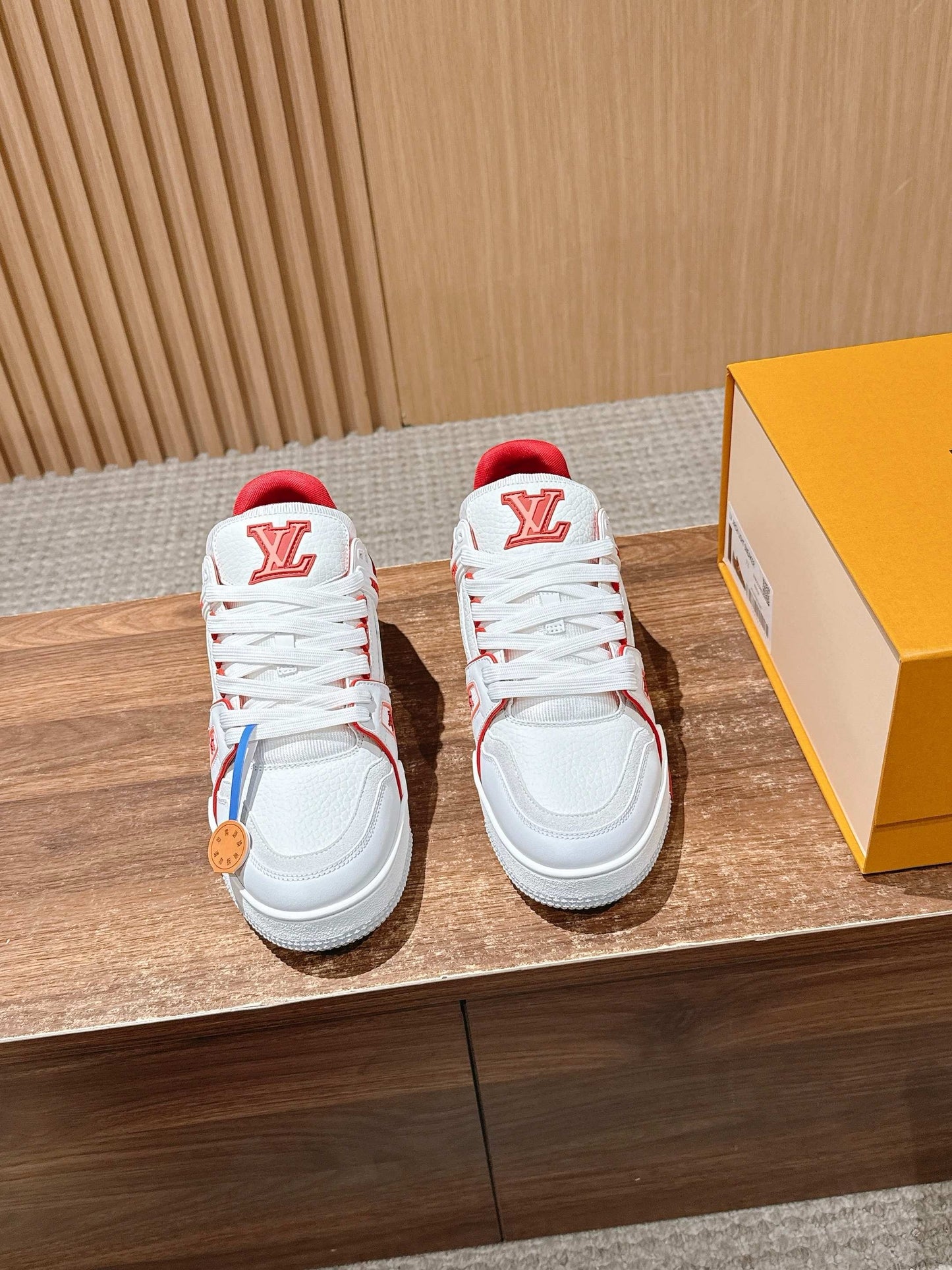 White red, White black, White green and White blue shoes