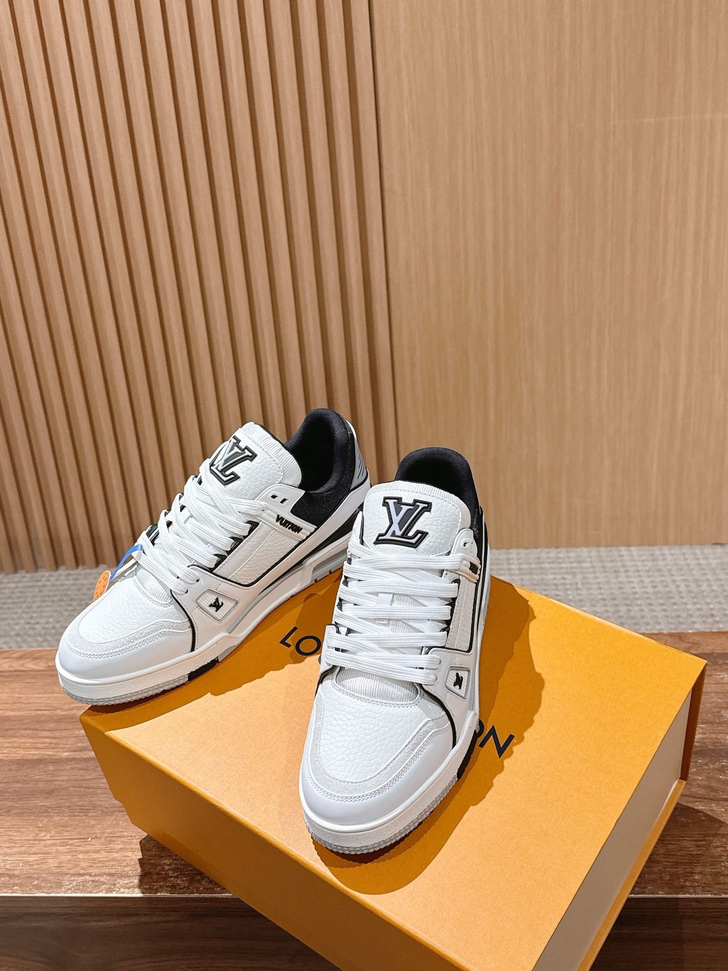 White red, White black, White green and White blue shoes