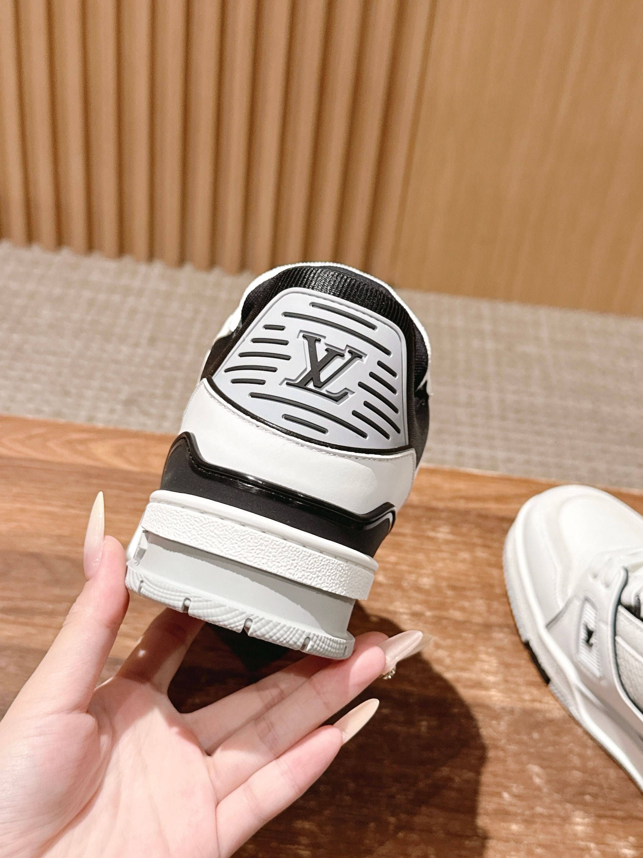 White red, White black, White green and White blue shoes