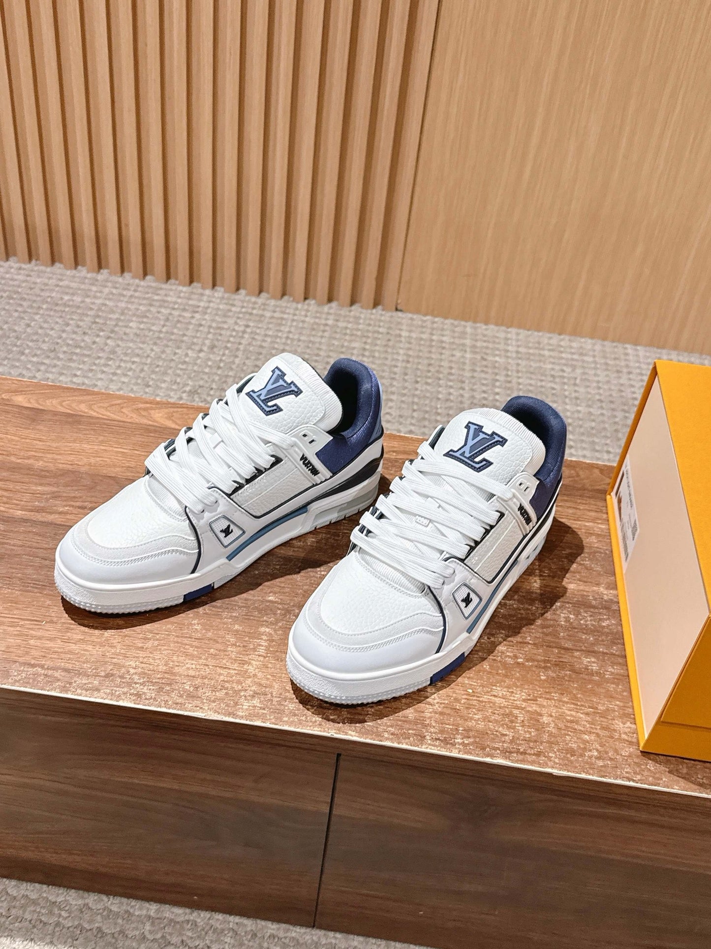 White red, White black, White green and White blue shoes