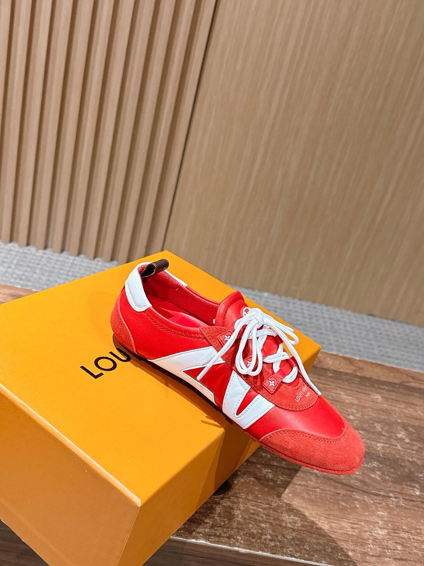 Red white and White red Shoes